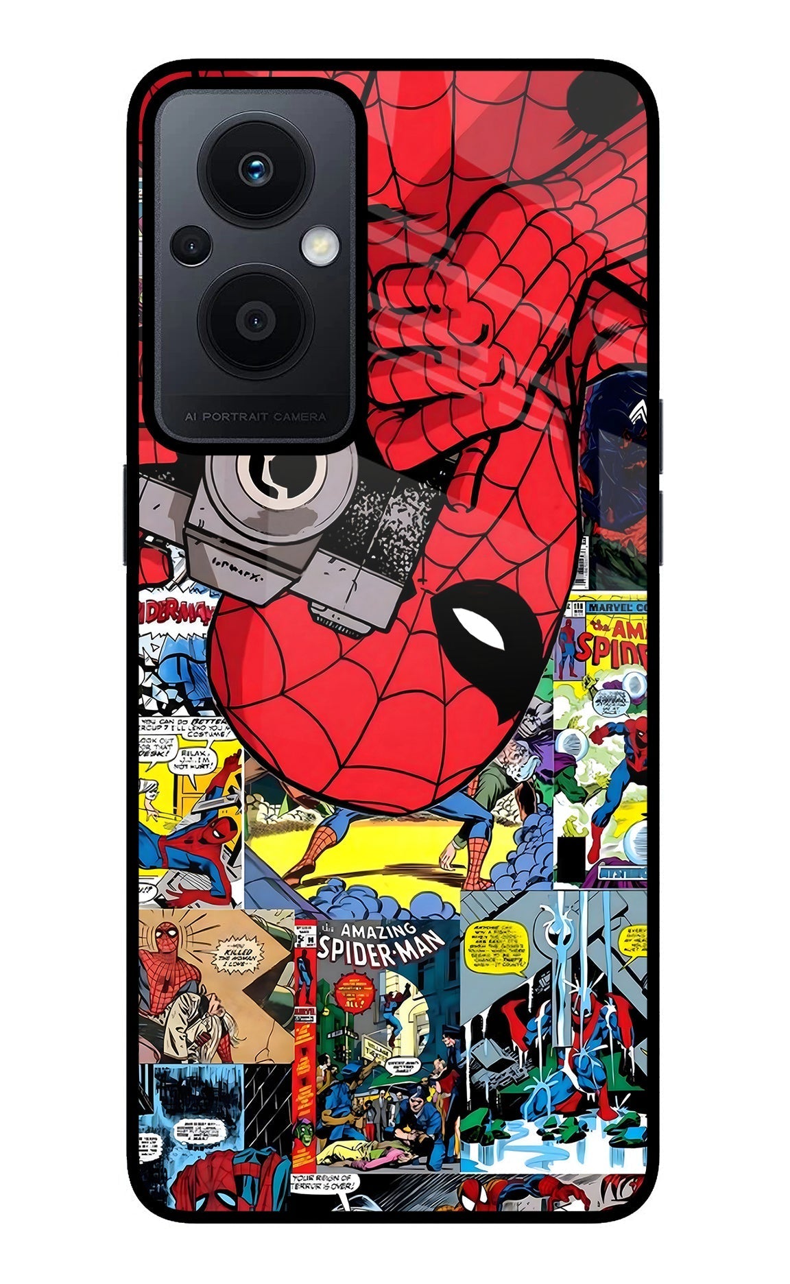 Spider Man Case for Oppo F21 Pro 5G