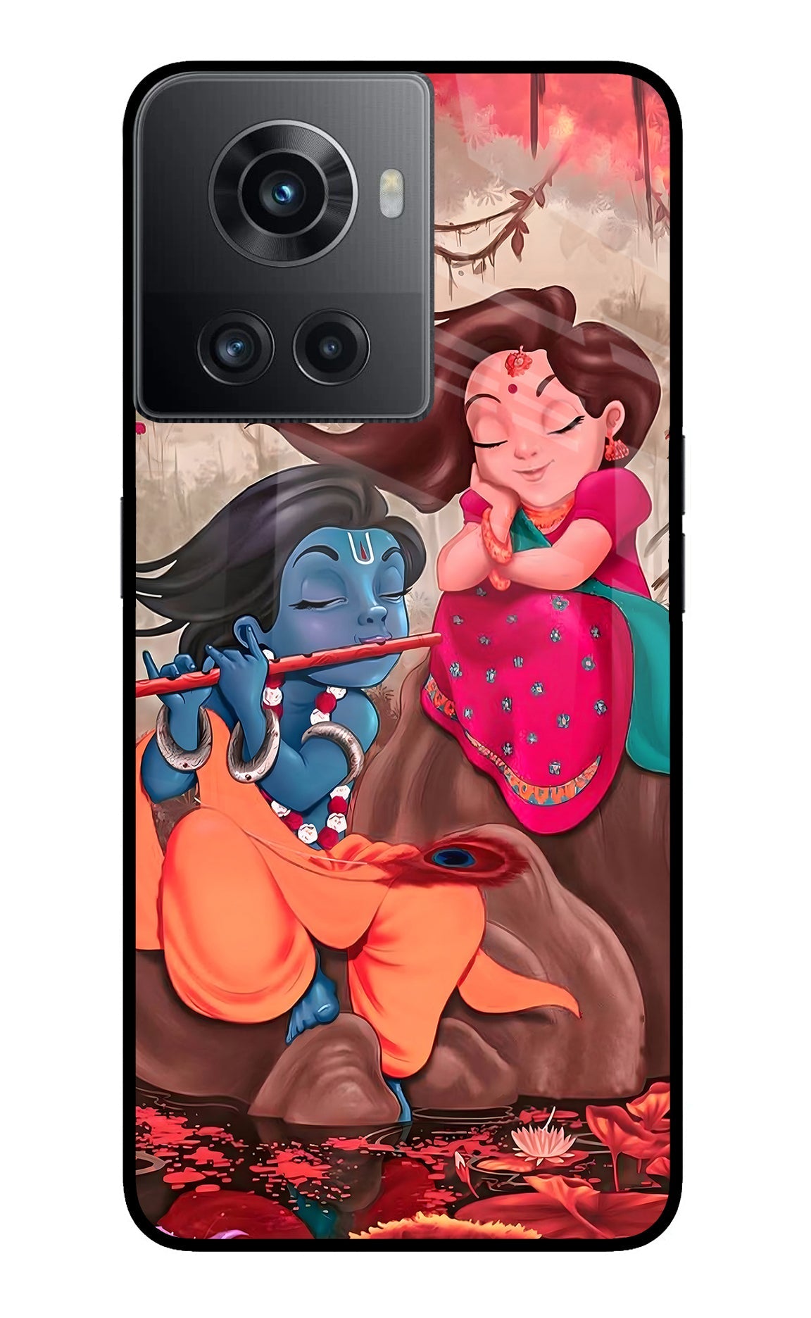 Radhe Krishna Case for OnePlus 10R 5G