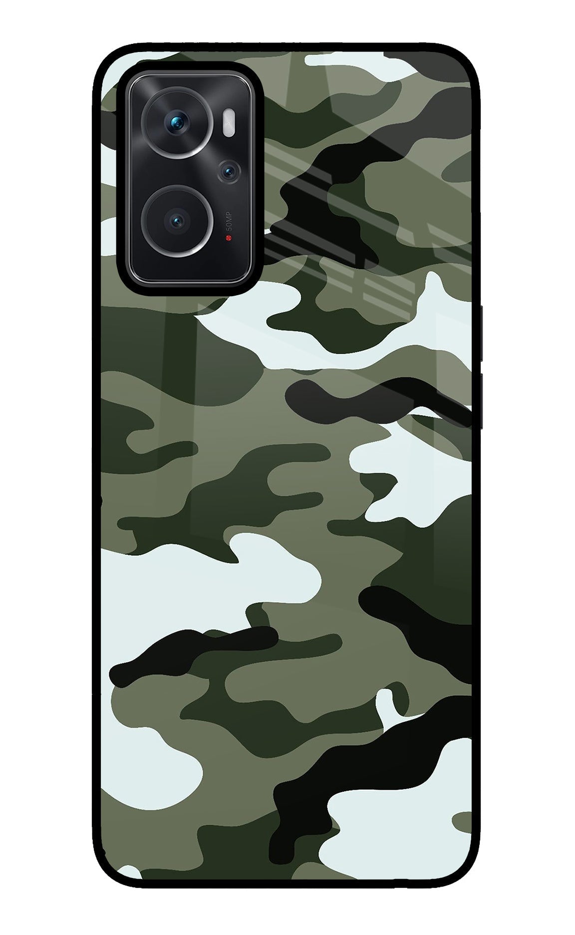 Camouflage Case for Oppo K10 4G