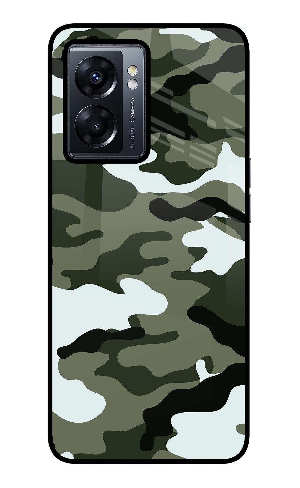 Camouflage Case for Oppo K10 5G