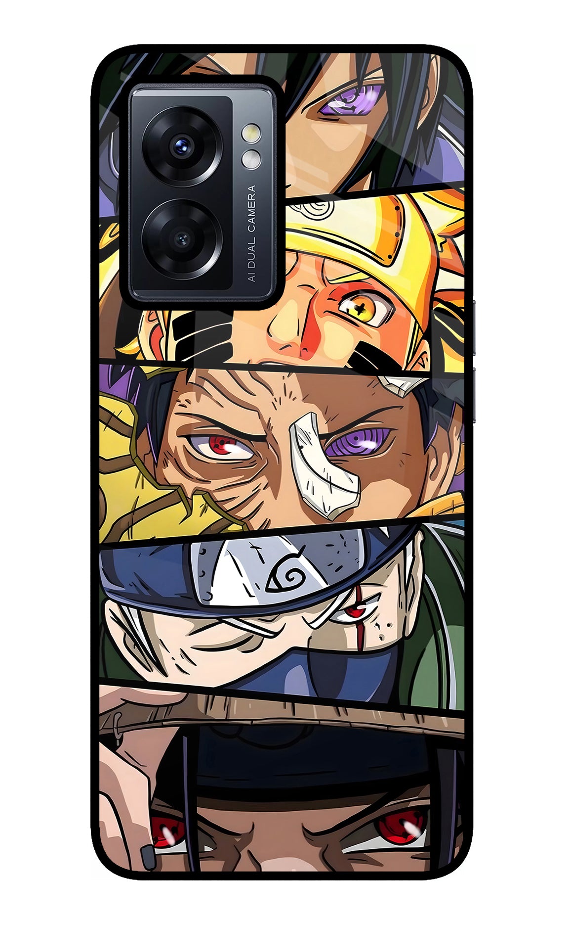 Naruto Character Case for Oppo K10 5G