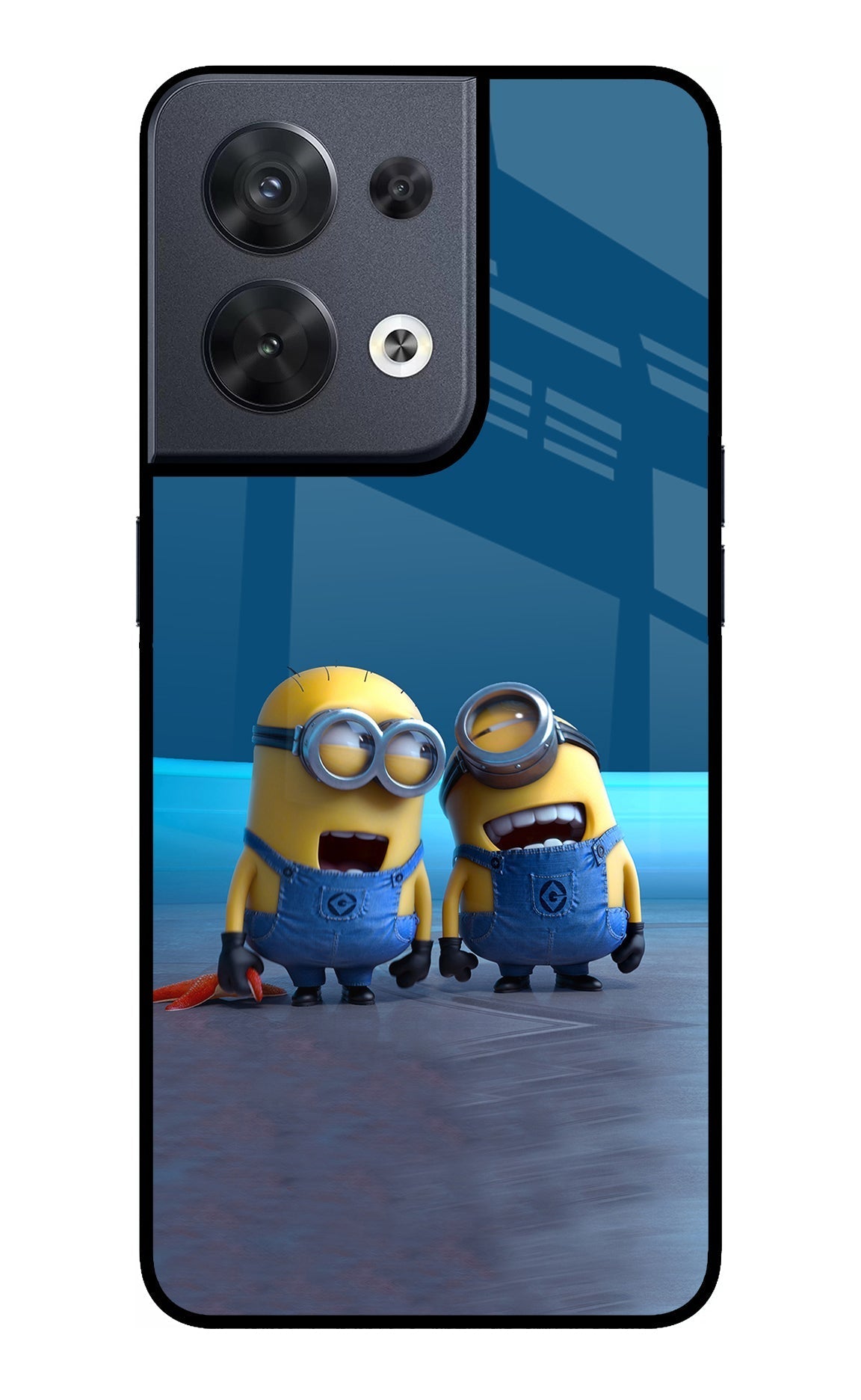 Minion Laughing Case for Oppo Reno8