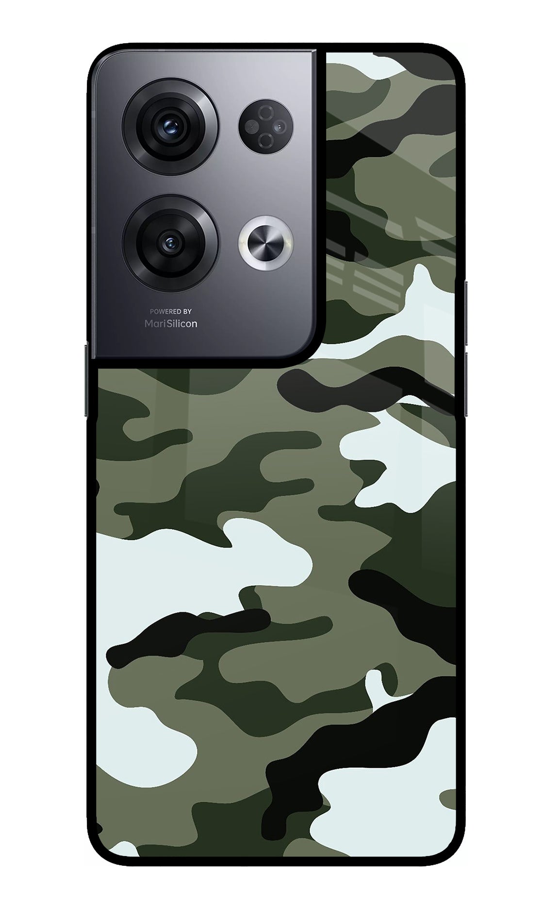 Camouflage Case for Oppo Reno8 Pro