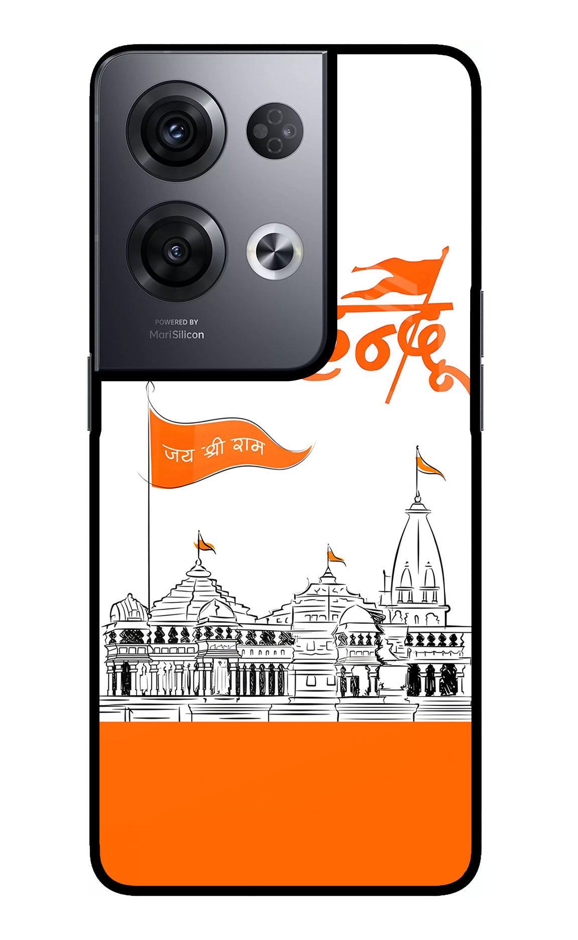 Jai Shree Ram Hindu Case for Oppo Reno8 Pro