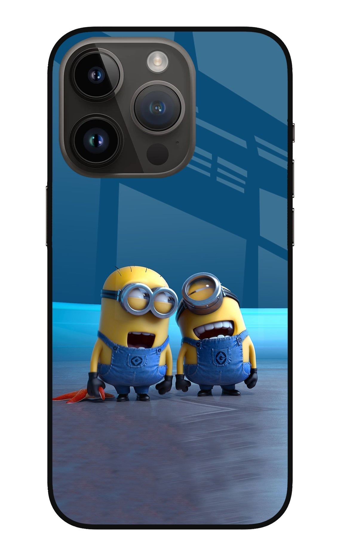 Minion Laughing Case for iPhone 14 Pro