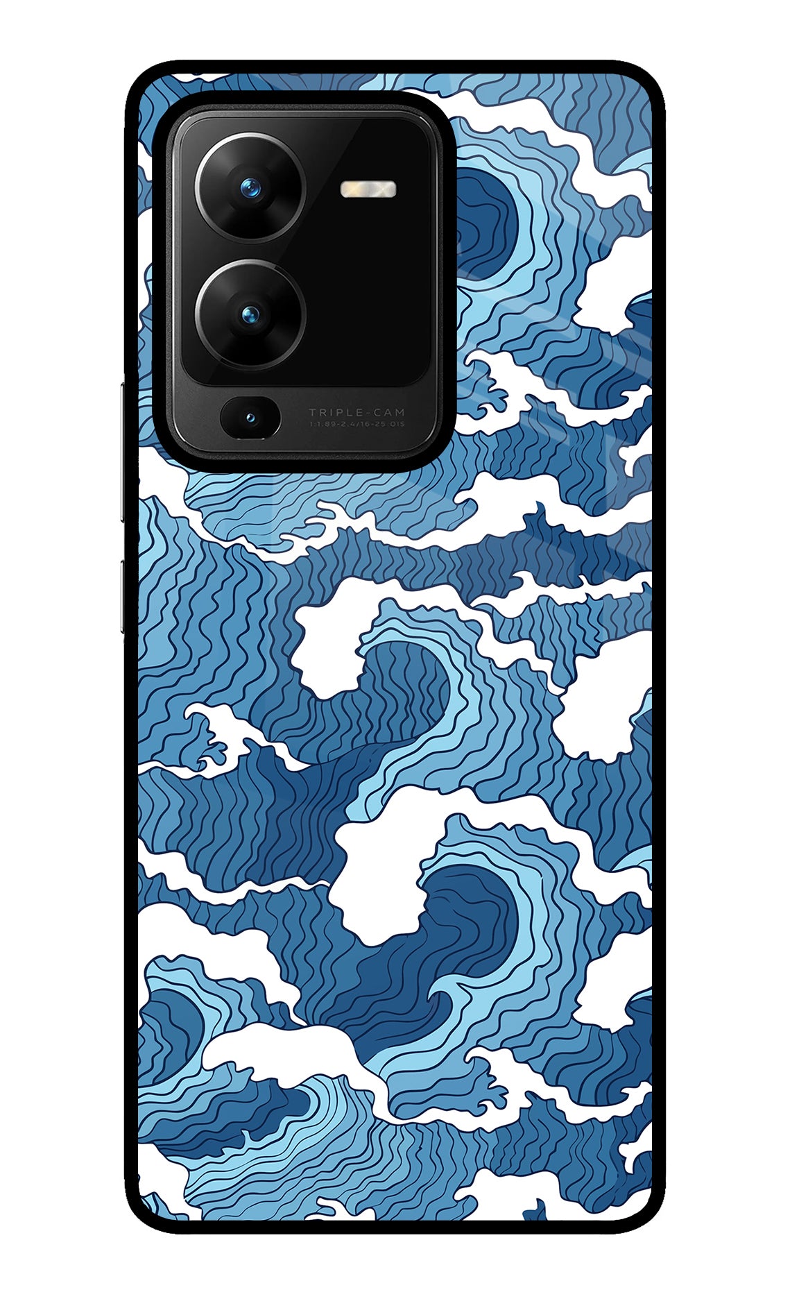 Blue Waves Case for Vivo V25 Pro 5G