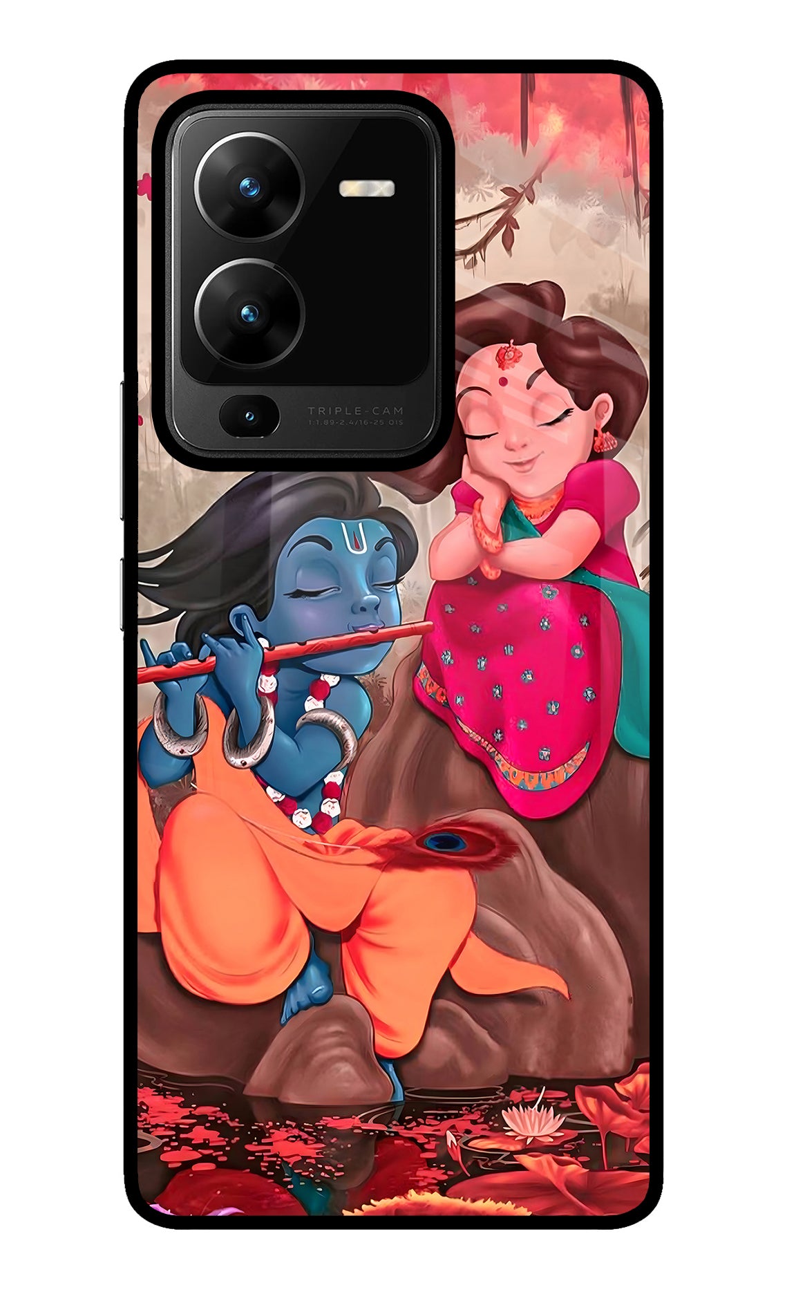 Radhe Krishna Case for Vivo V25 Pro 5G