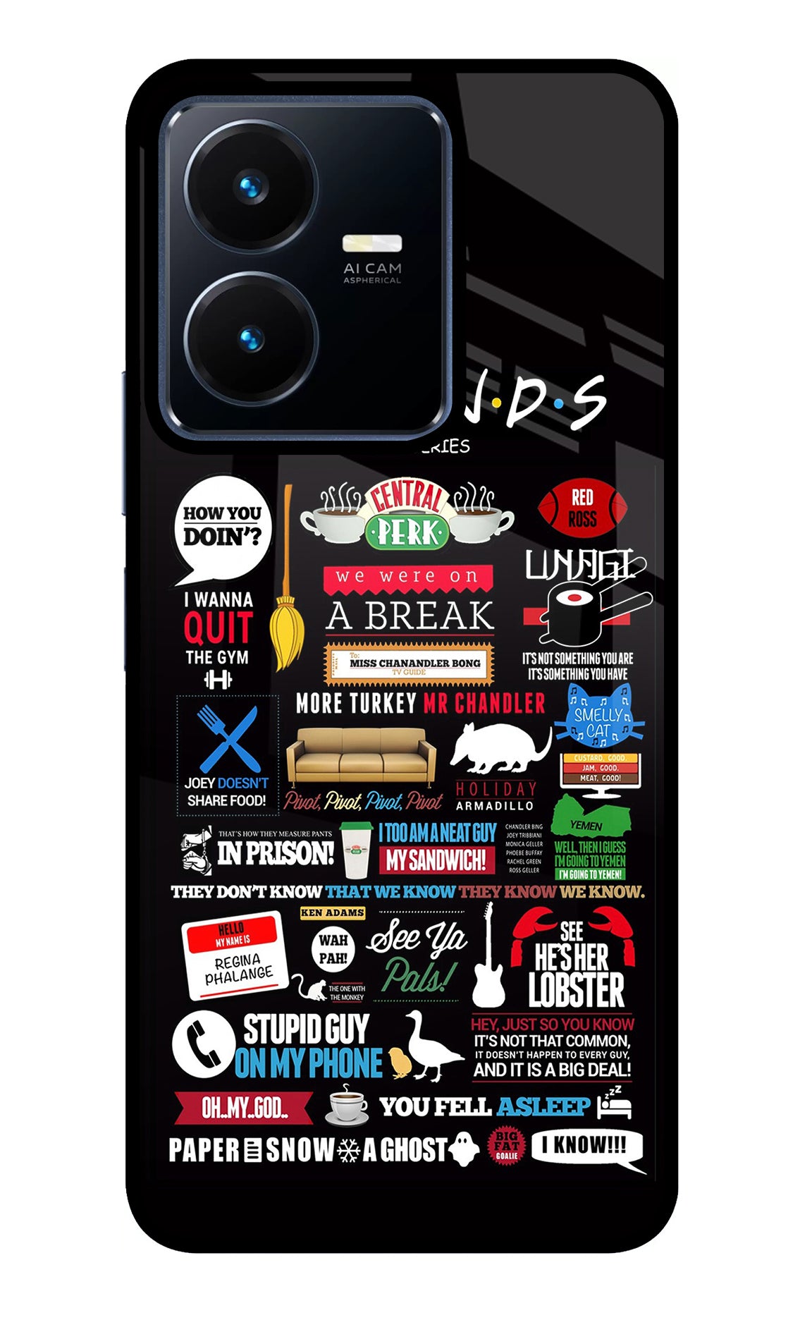 FRIENDS Case for Vivo Y22