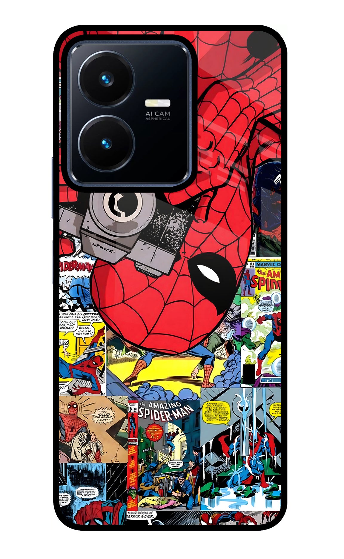 Spider Man Case for Vivo Y22