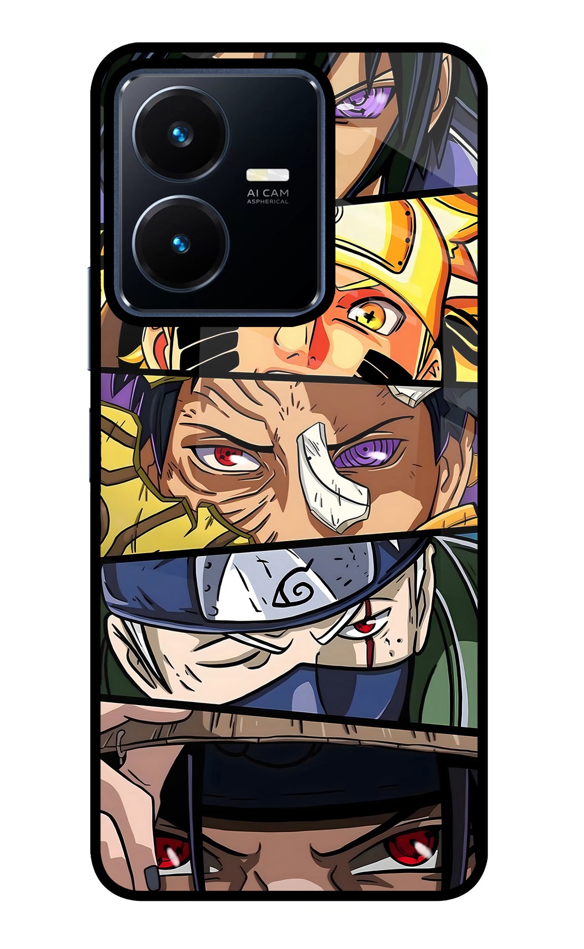 Naruto Character Case for Vivo Y22