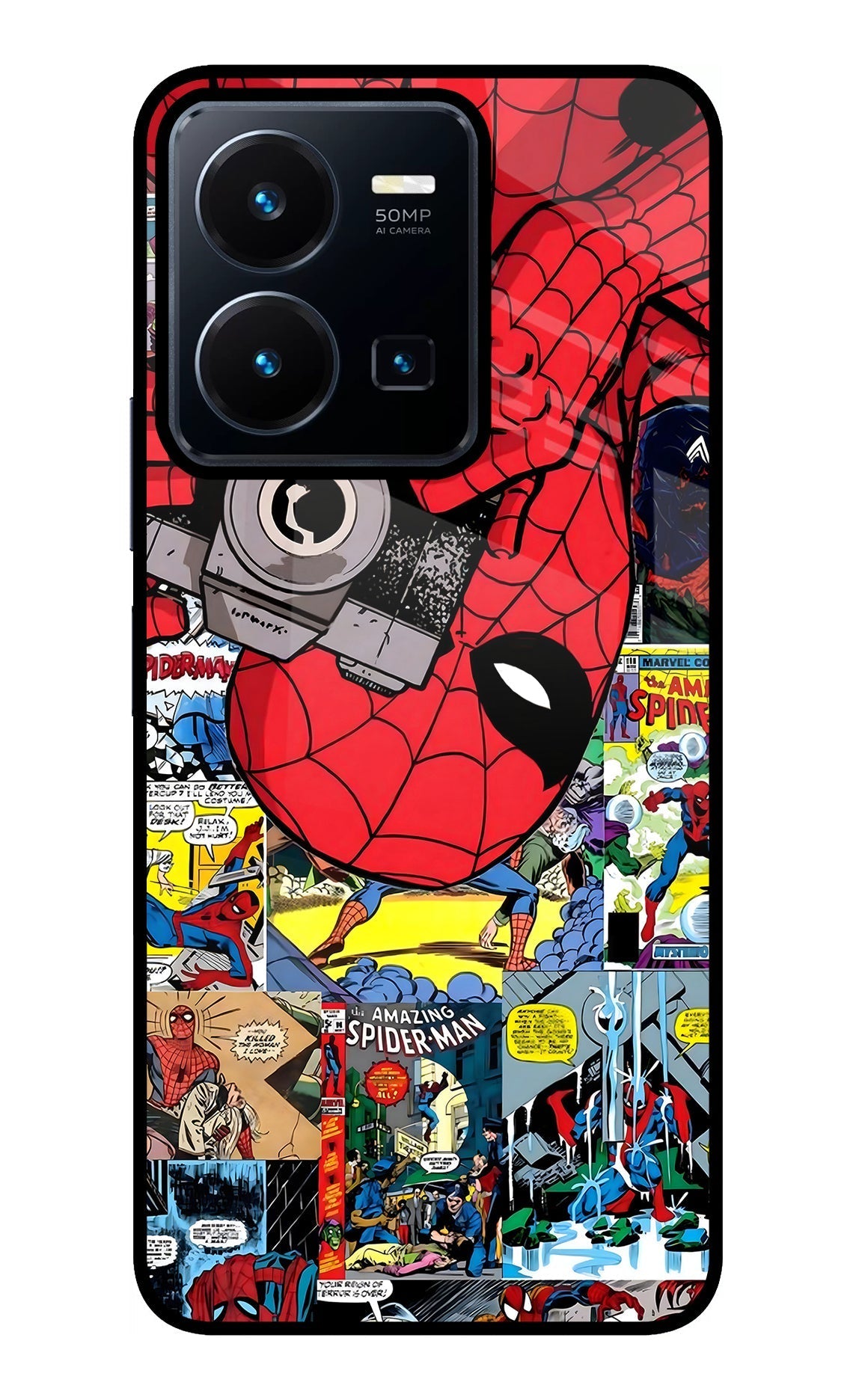 Spider Man Case for Vivo Y35