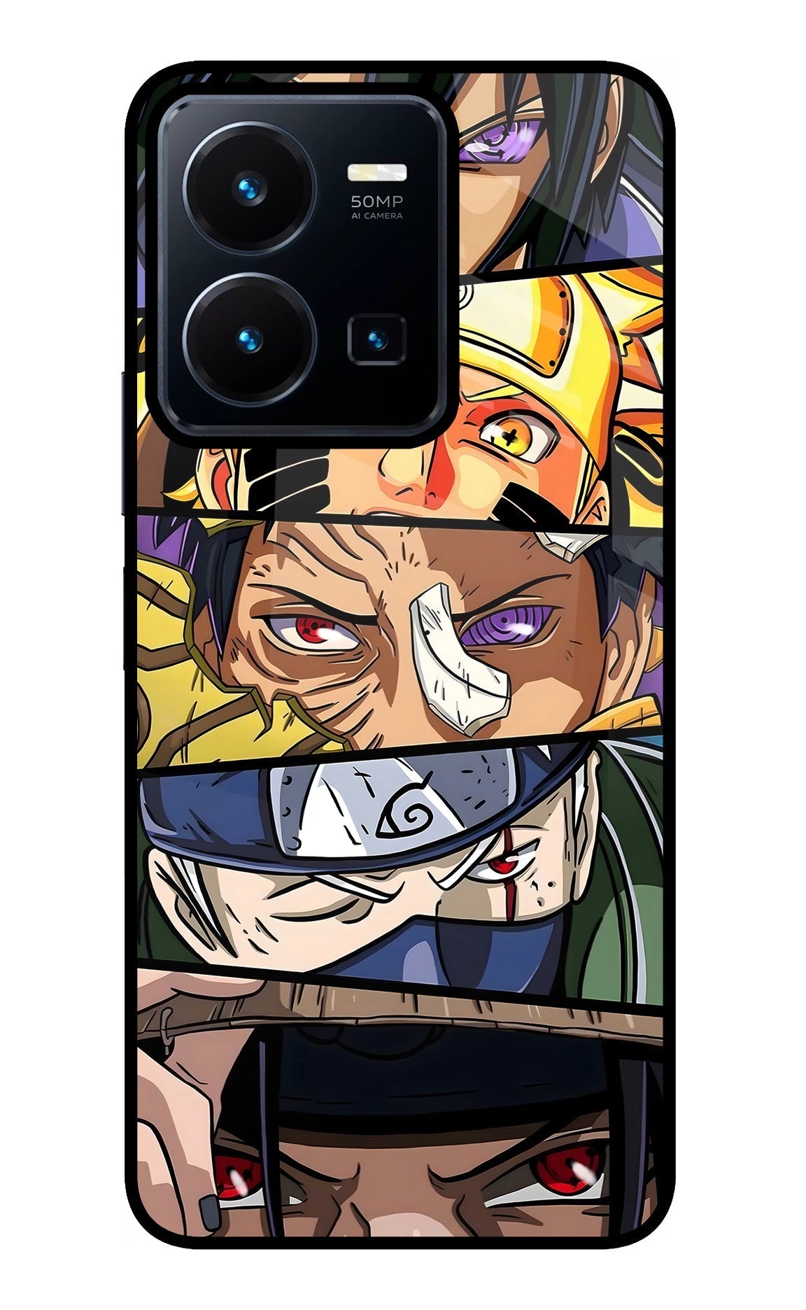 Naruto Character Case for Vivo Y35