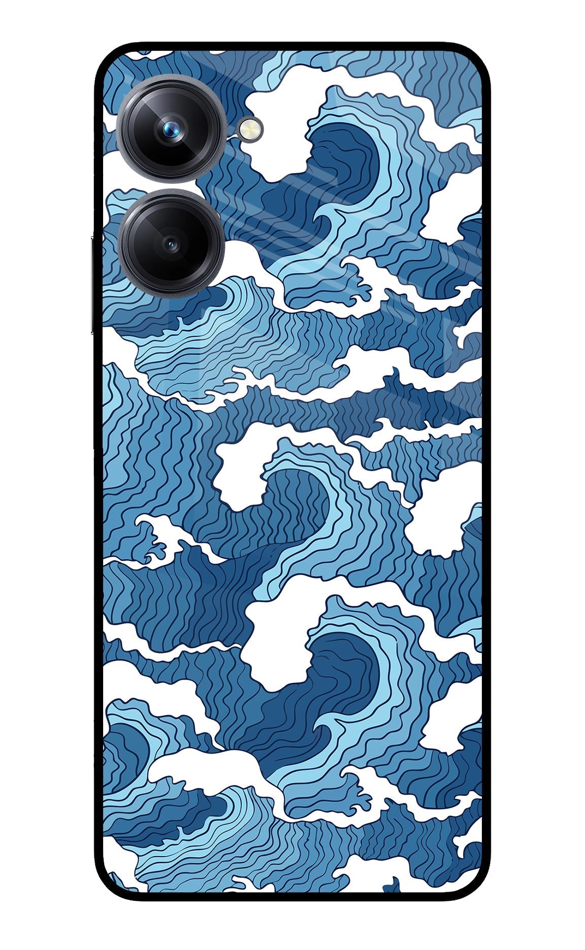 Blue Waves Case for Realme 10 Pro 5G