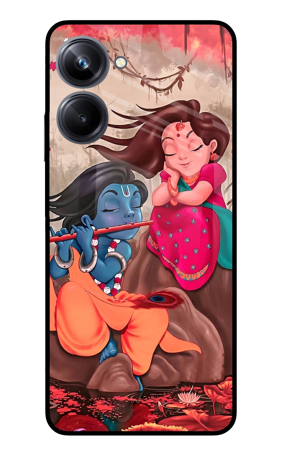 Radhe Krishna Case for Realme 10 Pro 5G