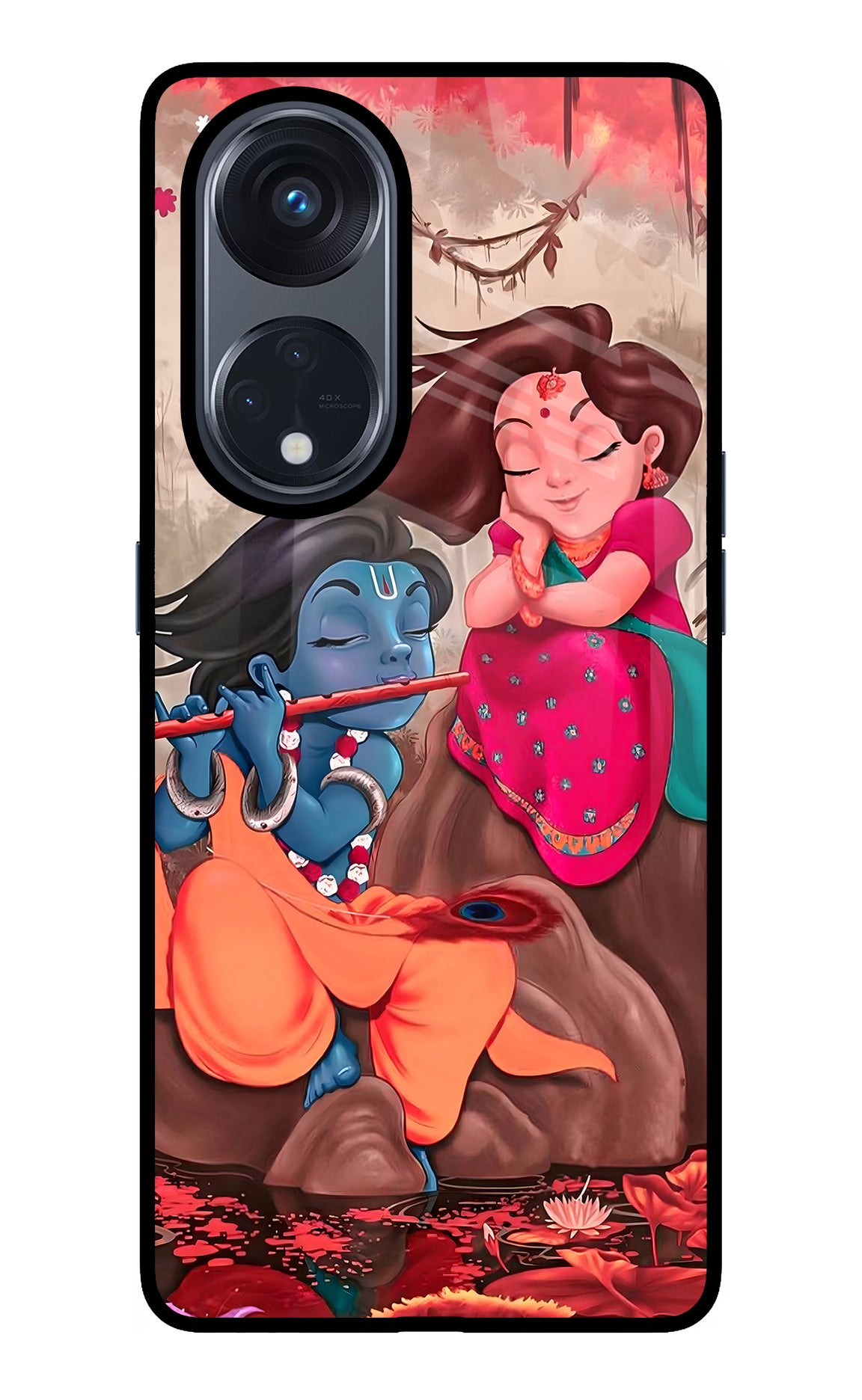 Radhe Krishna Case for Oppo Reno8 T 5G