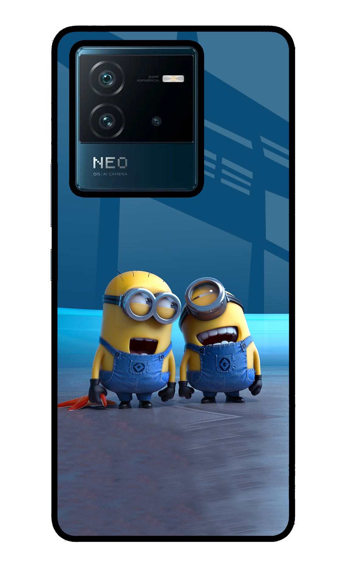 Minion Laughing Case for IQOO Neo 6 5G