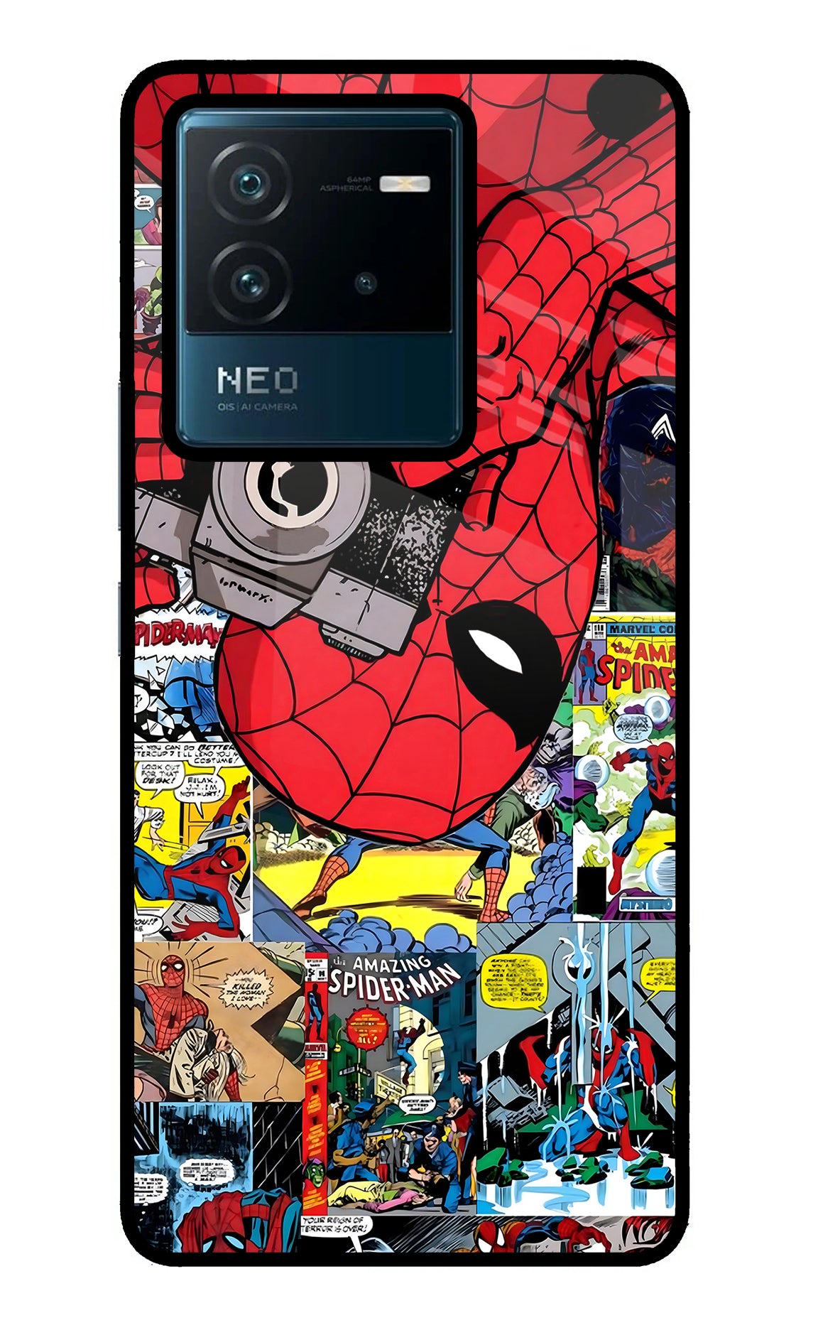 Spider Man Case for IQOO Neo 6 5G