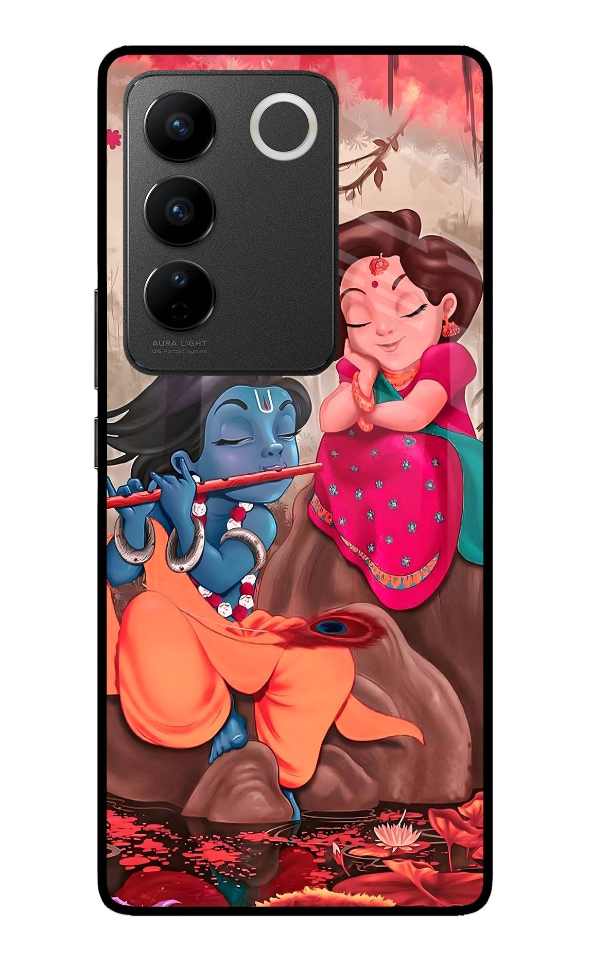 Radhe Krishna Case for Vivo V27/V27 Pro
