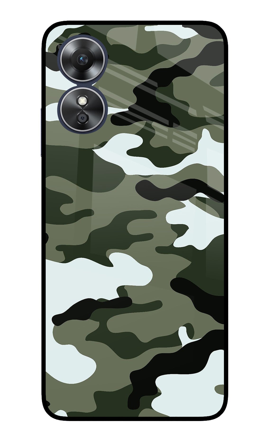 Camouflage Case for Oppo A17