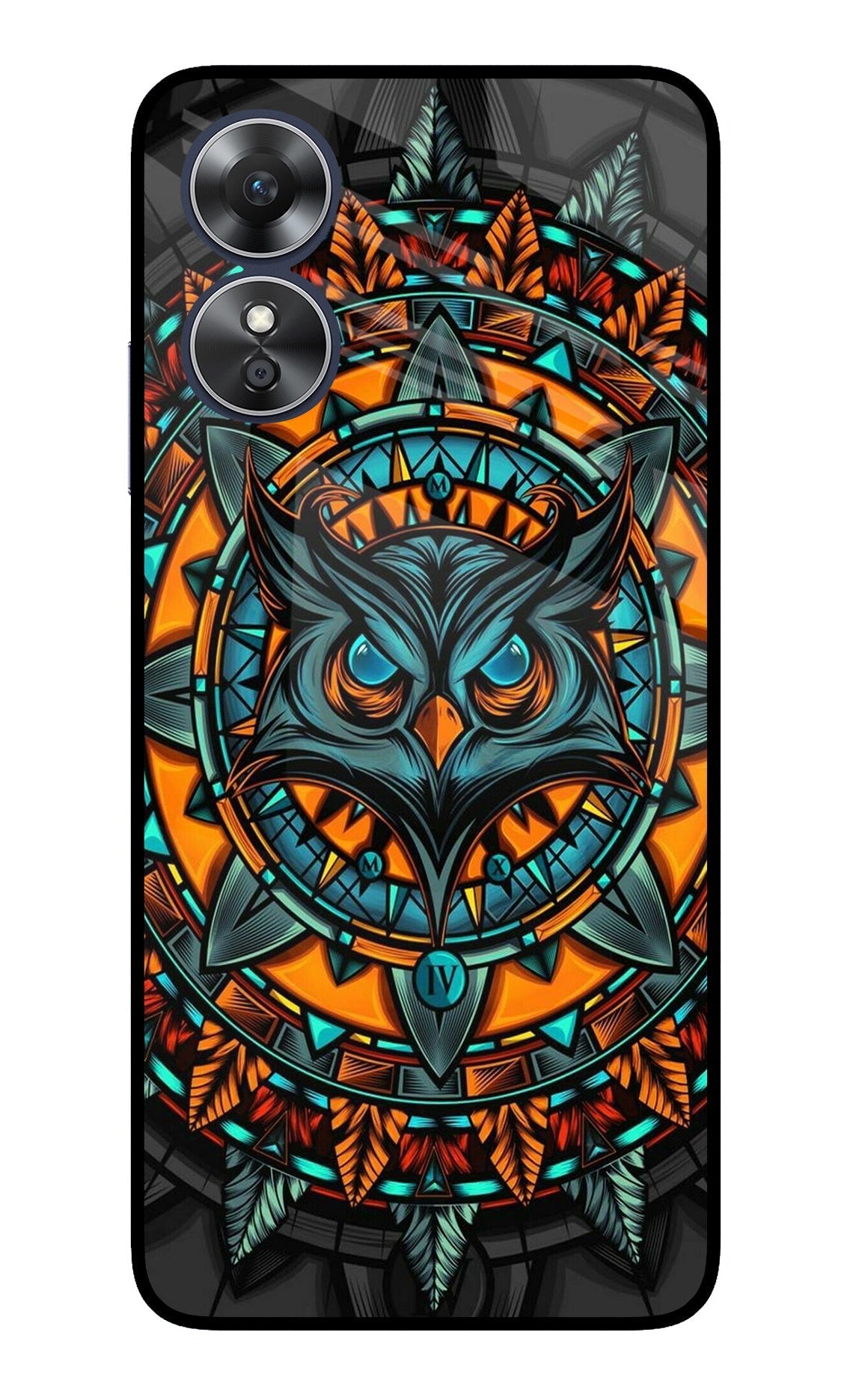 Angry Owl Art Case for Oppo A17