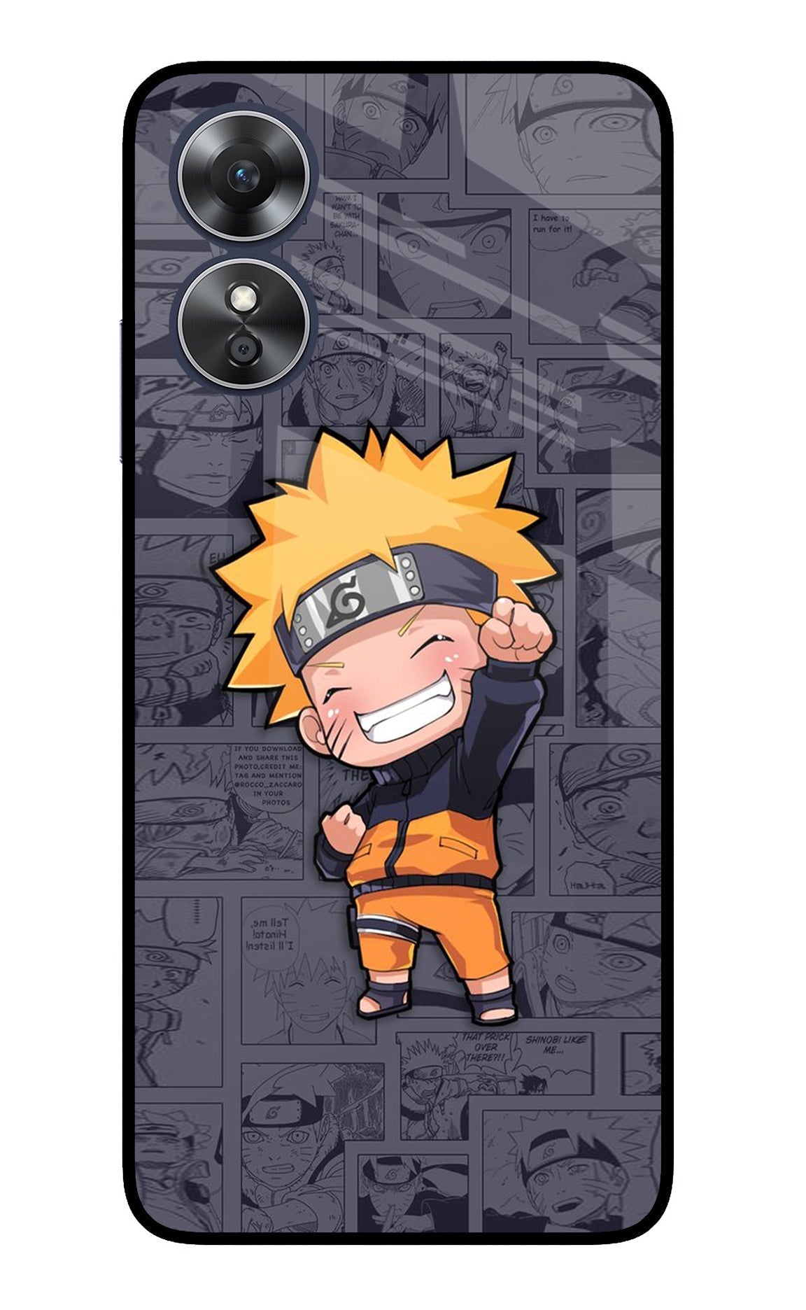 Chota Naruto Case for Oppo A17