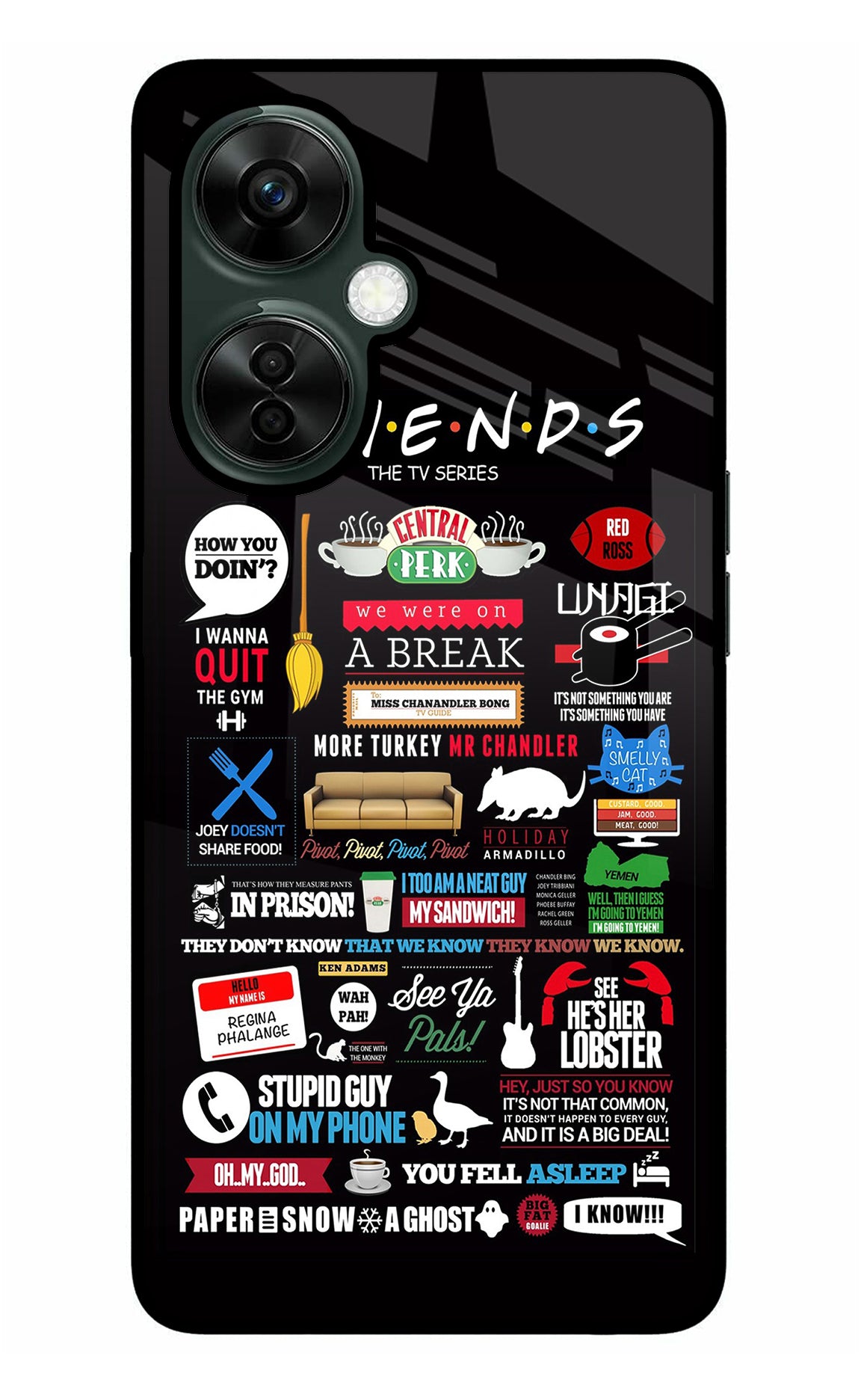 FRIENDS Case for OnePlus Nord CE 3 Lite 5G