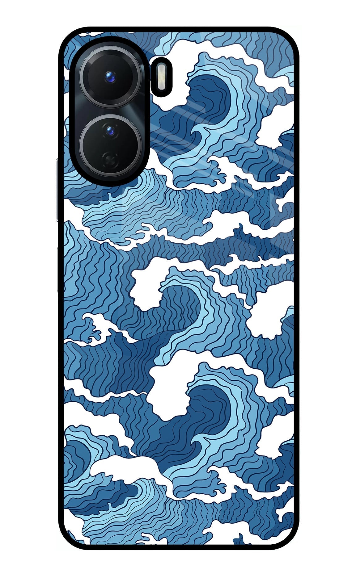 Blue Waves Case for Vivo Y56 5G