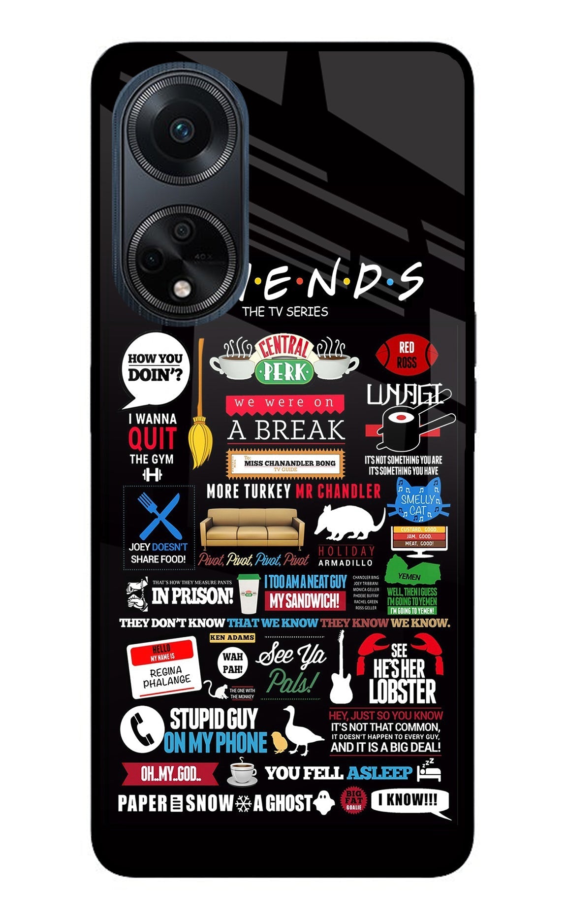 FRIENDS Case for Oppo F23