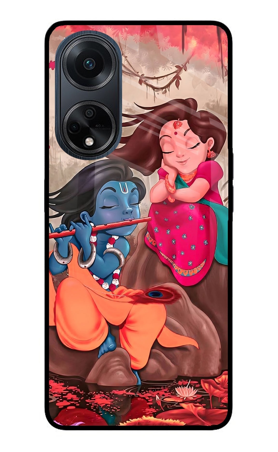 Radhe Krishna Case for Oppo F23