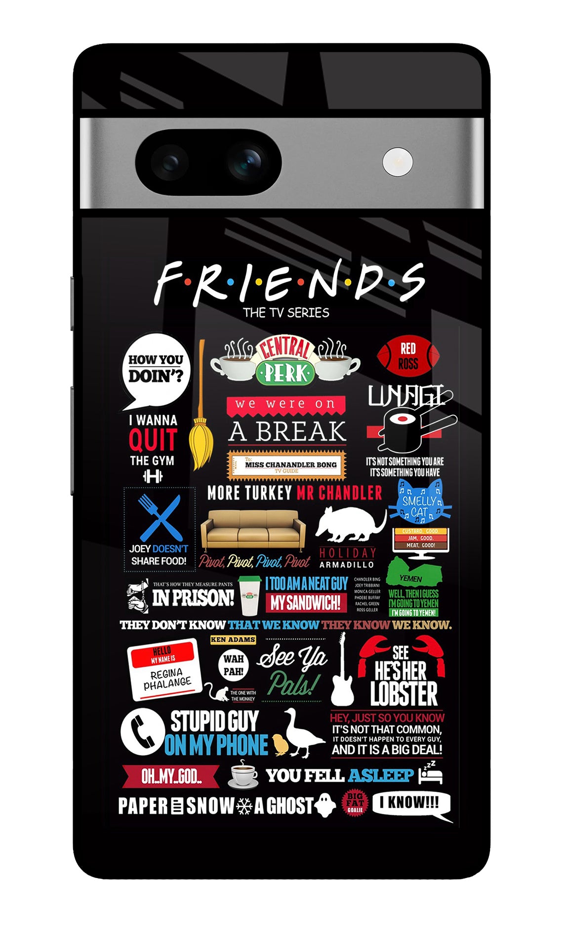 FRIENDS Case for Google Pixel 7A