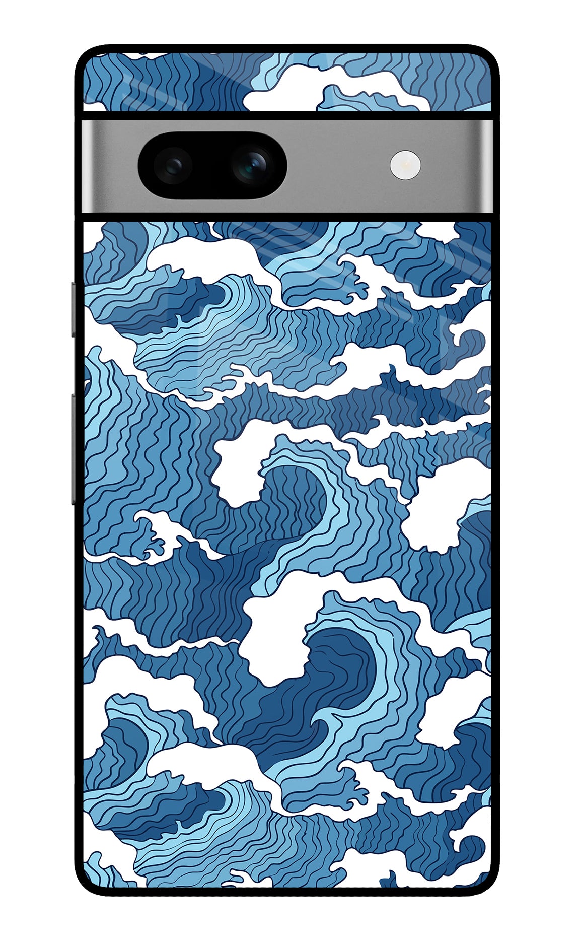 Blue Waves Case for Google Pixel 7A