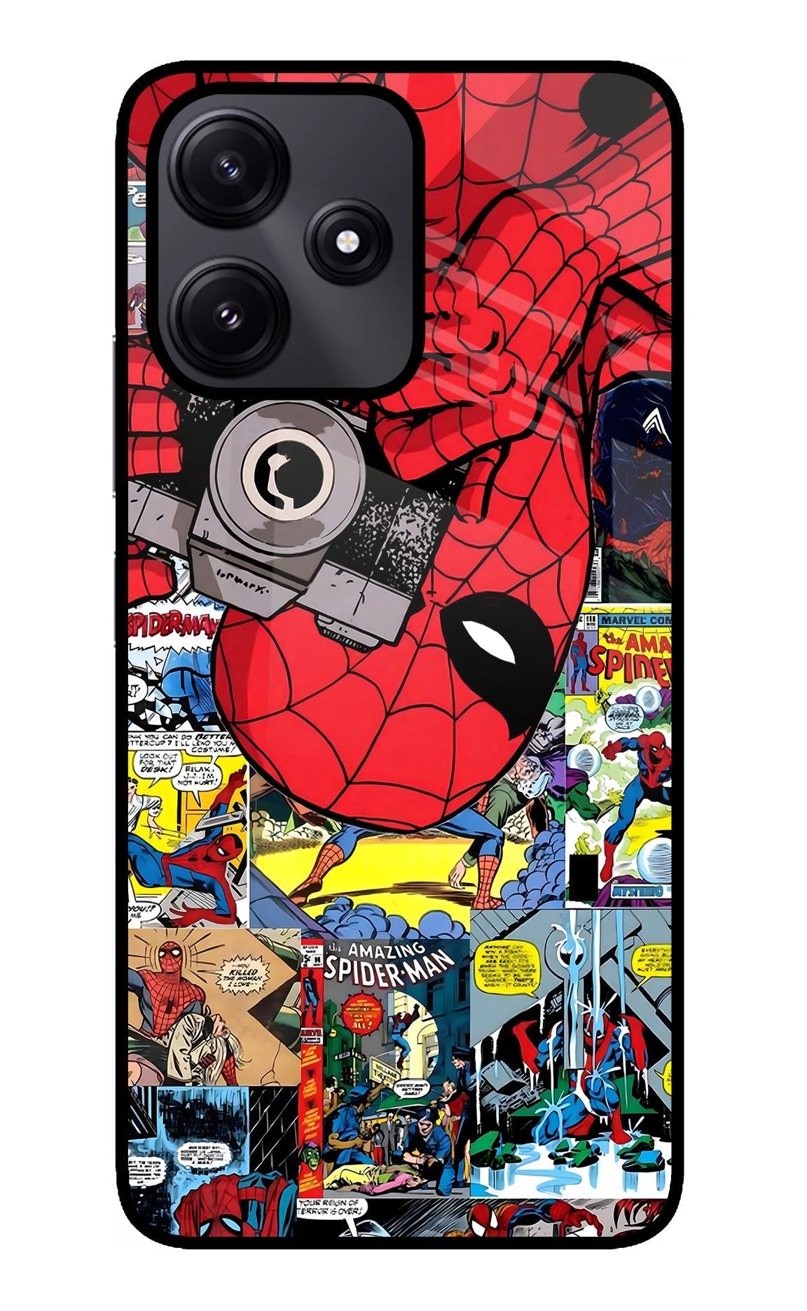 Spider Man Case for Poco M6 Pro 5G