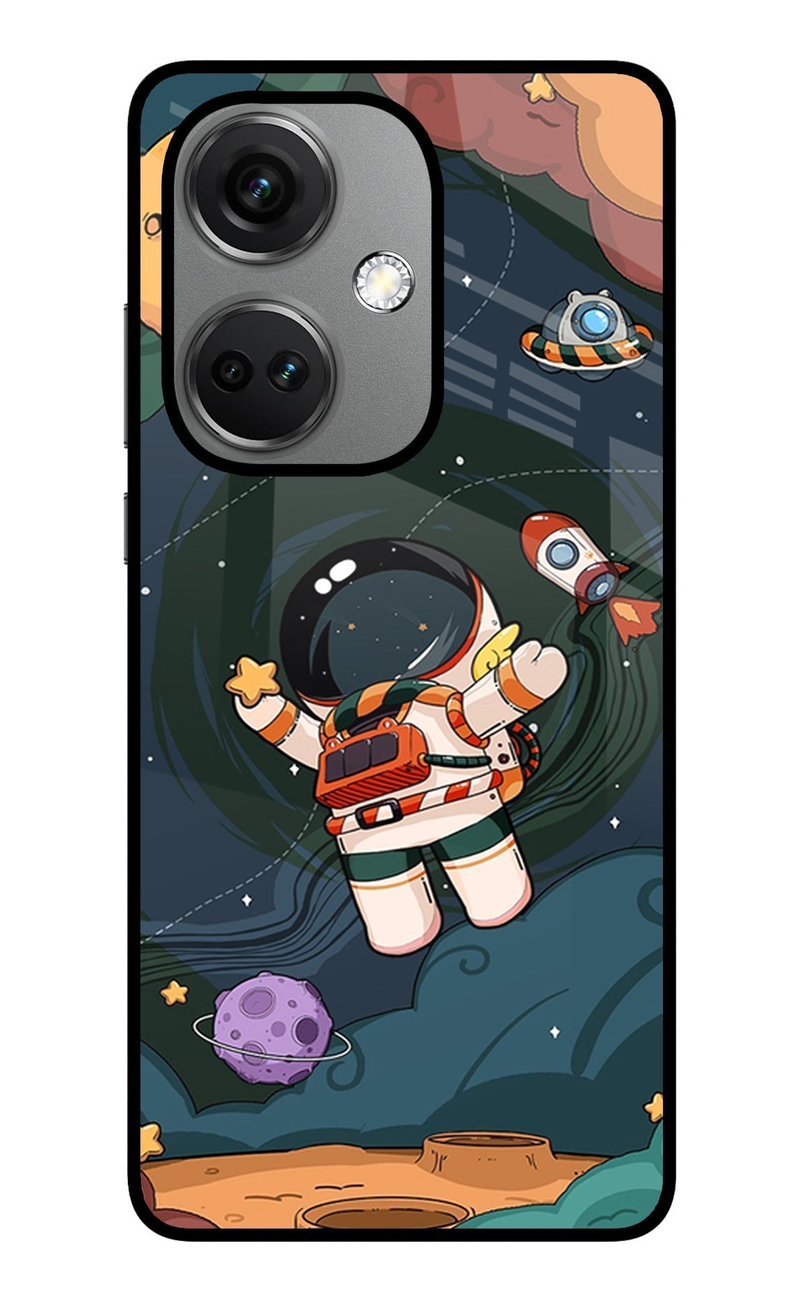 Cartoon Astronaut Case for OnePlus Nord CE 3 5G
