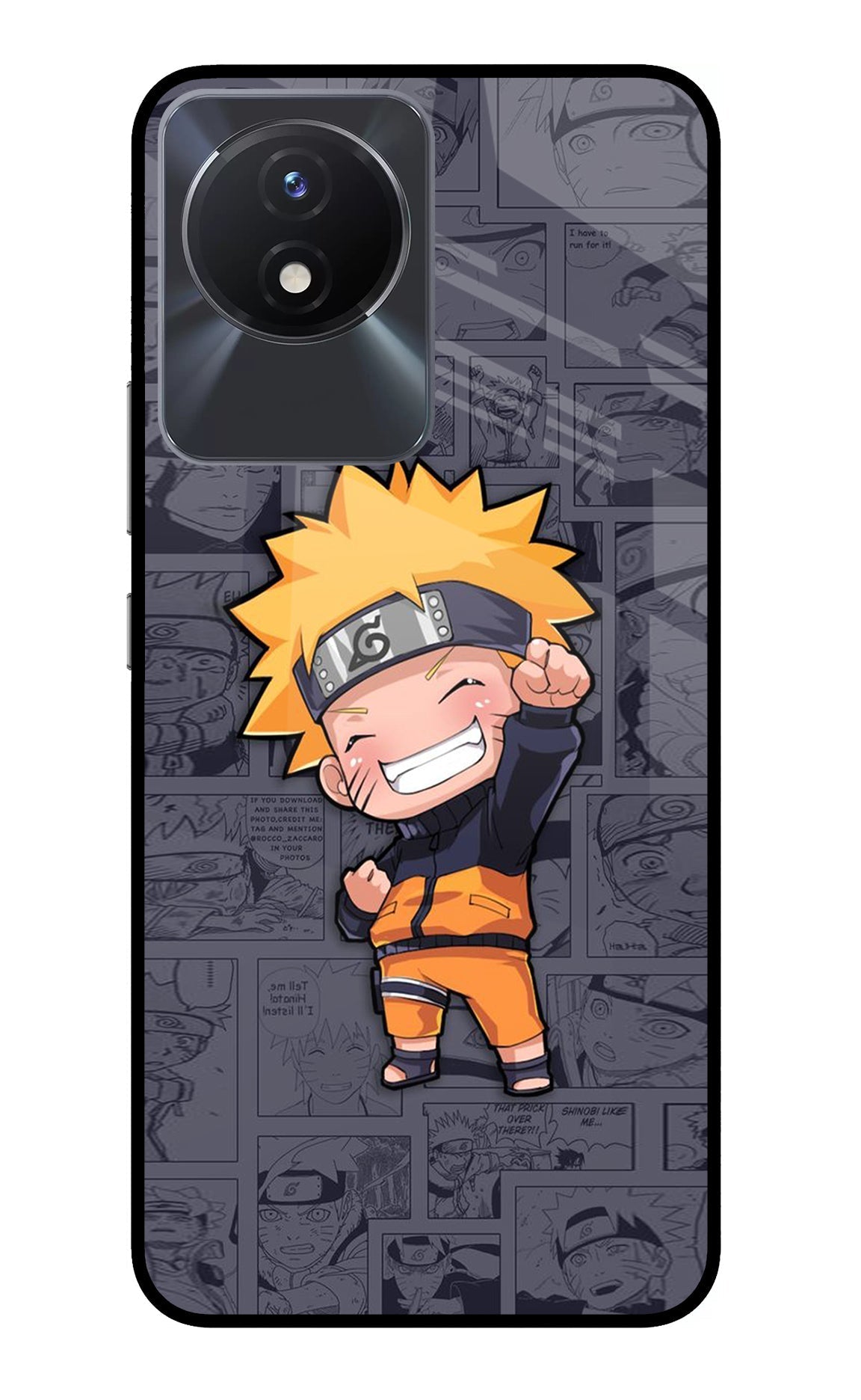 Chota Naruto Case for Vivo Y02/Y02T