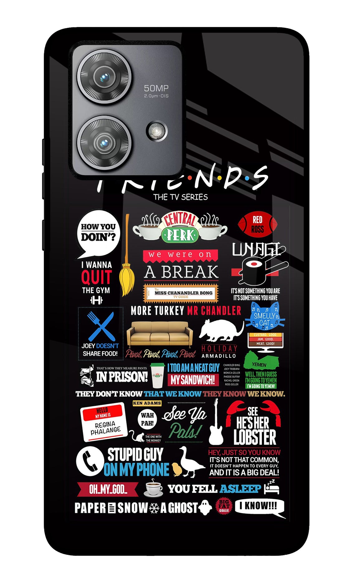 FRIENDS Case for Moto Edge 40 Neo