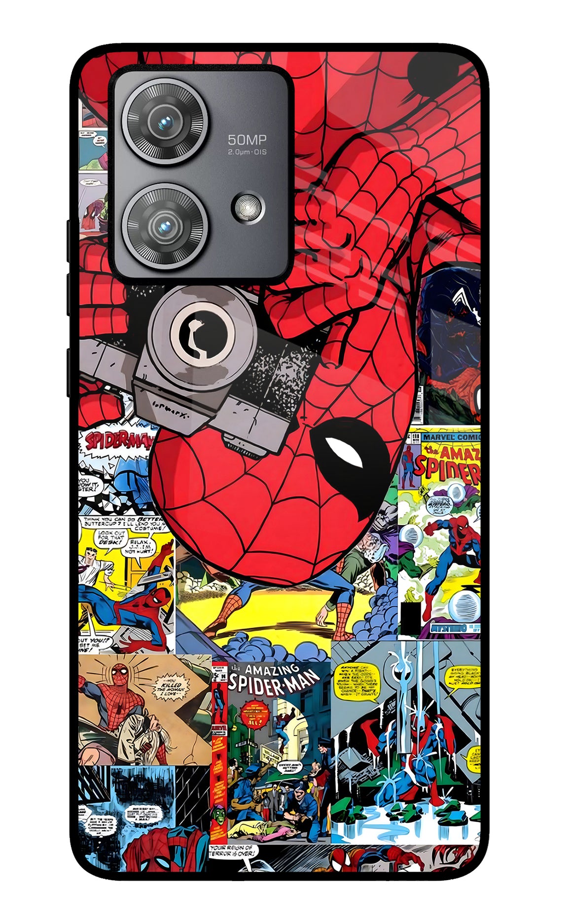 Spider Man Case for Moto Edge 40 Neo