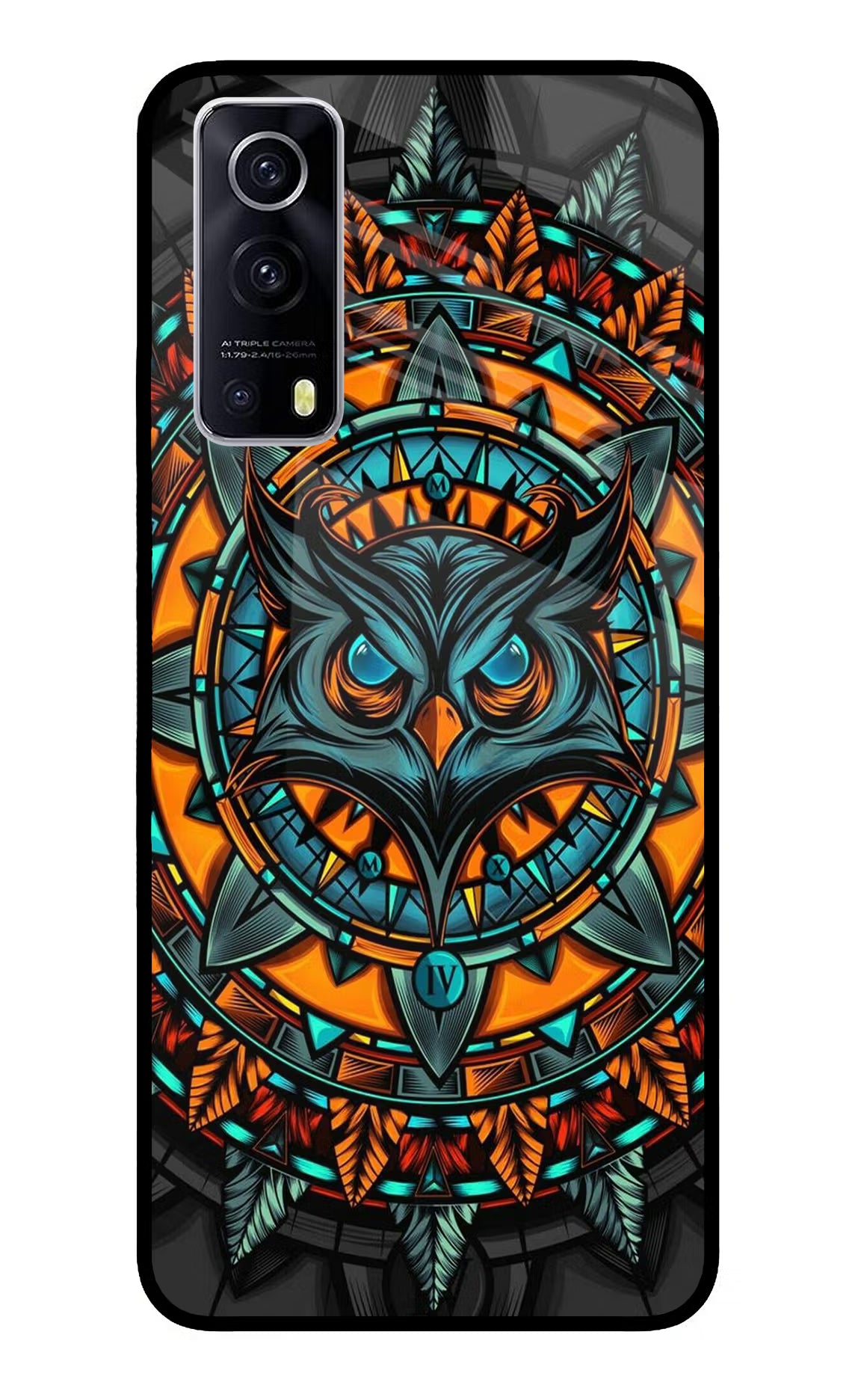 Angry Owl Art Case for iQOO Z3 5G by Casekaro