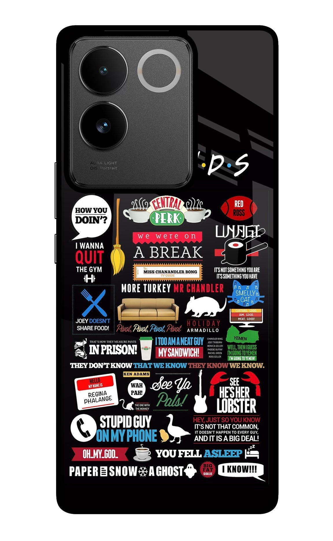 FRIENDS Case for IQOO Z7 Pro 5G