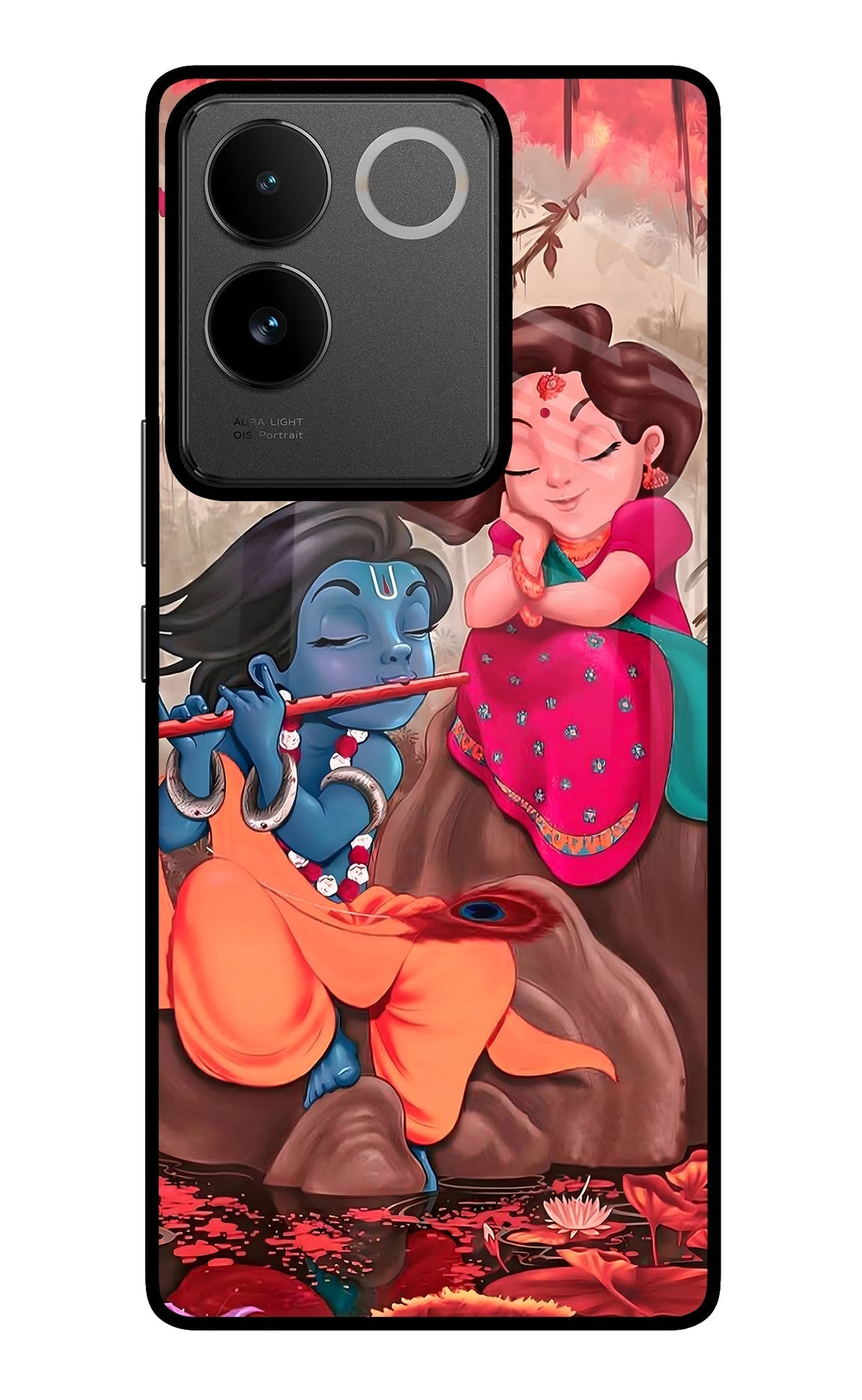 Radhe Krishna Case for IQOO Z7 Pro 5G