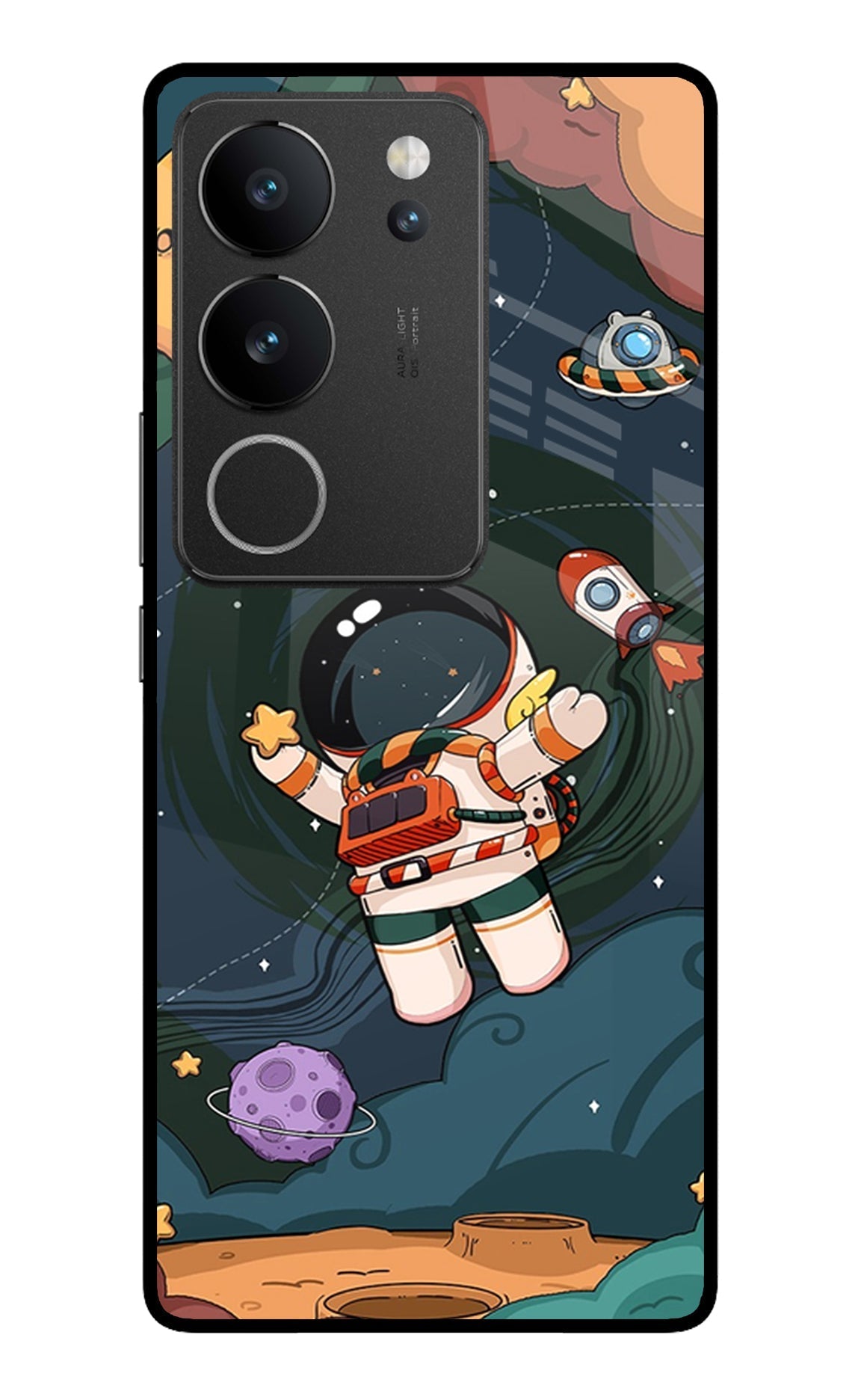 Cartoon Astronaut Case for Vivo V29/V29 Pro