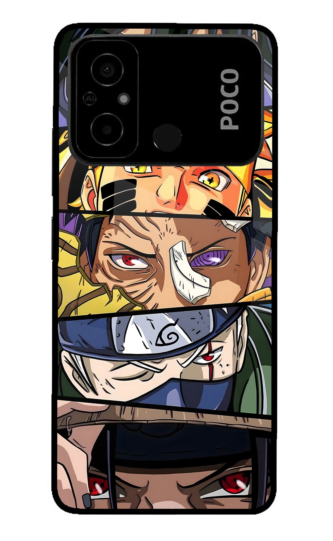 Naruto Character Case for Poco C55