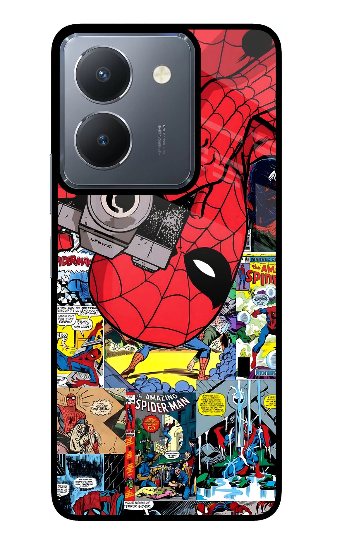 Spider Man Case for Vivo Y36