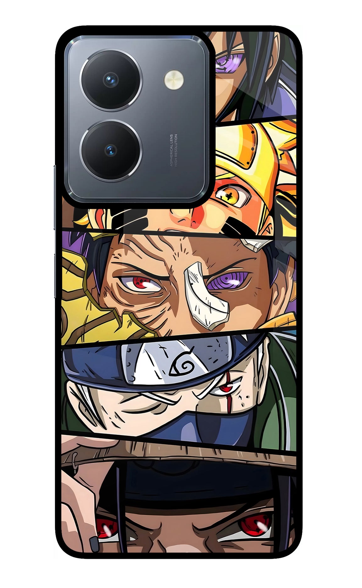 Naruto Character Case for Vivo Y36