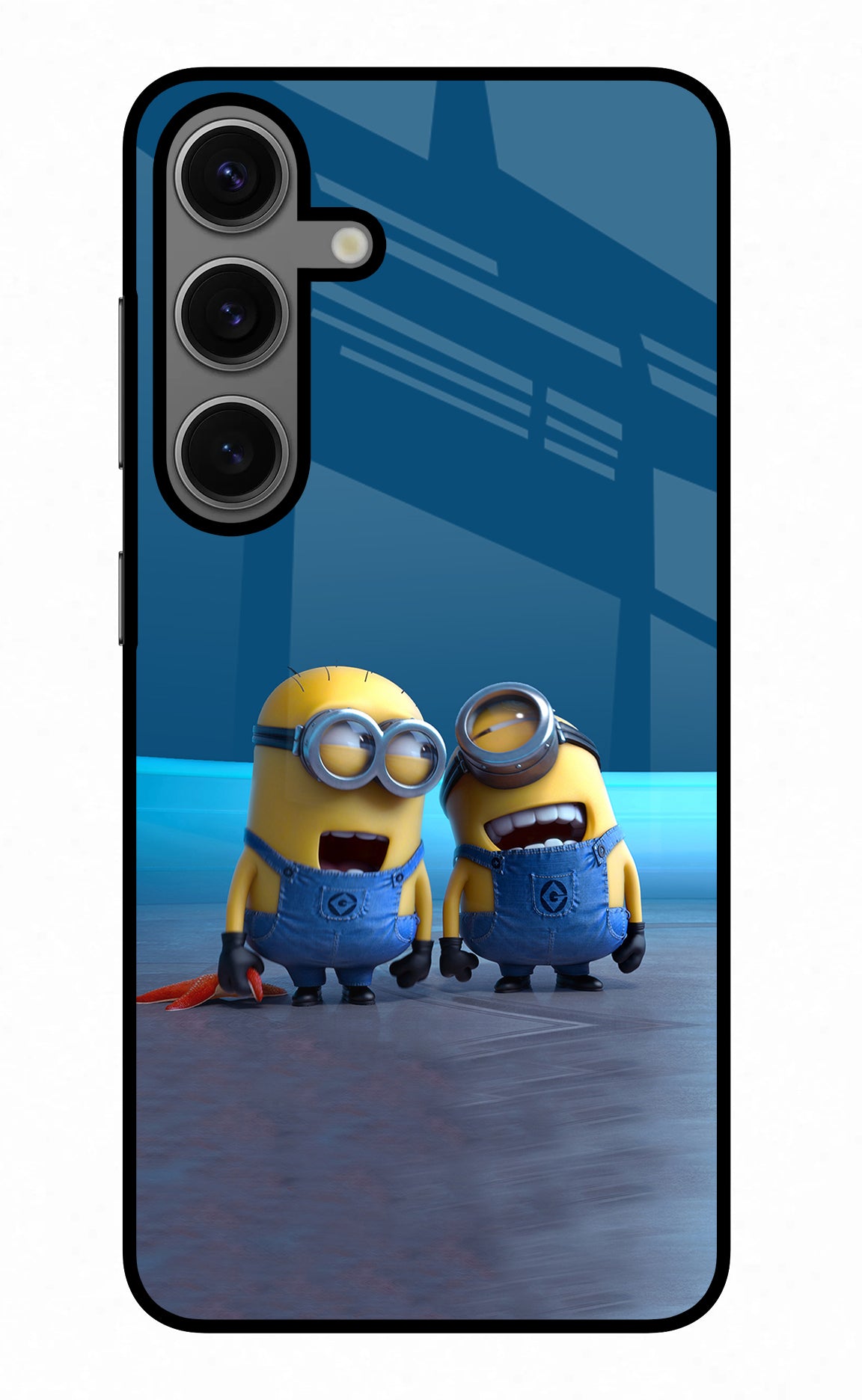 Minion Laughing Case for Samsung S24 Plus