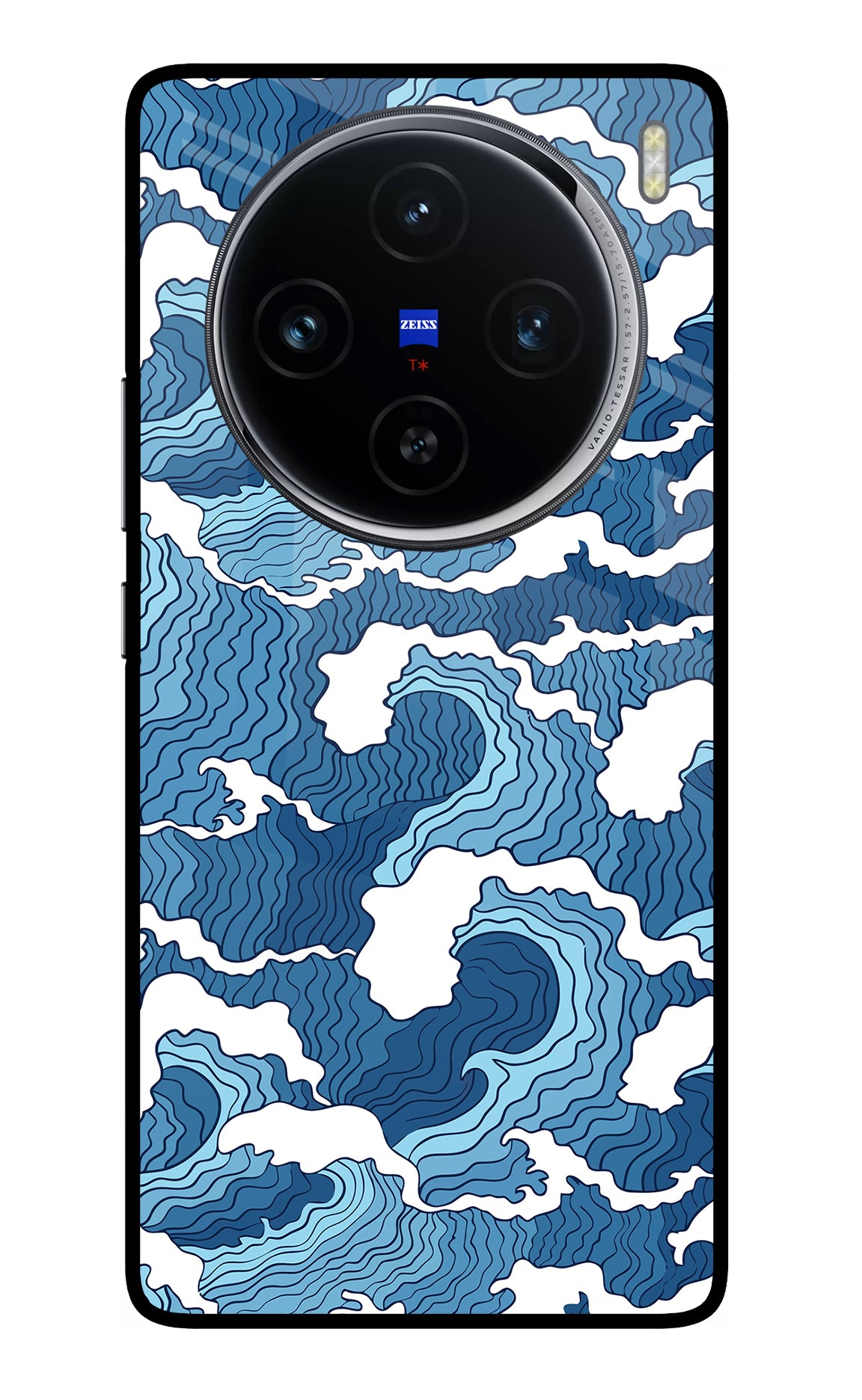 Blue Waves Case for Vivo X100
