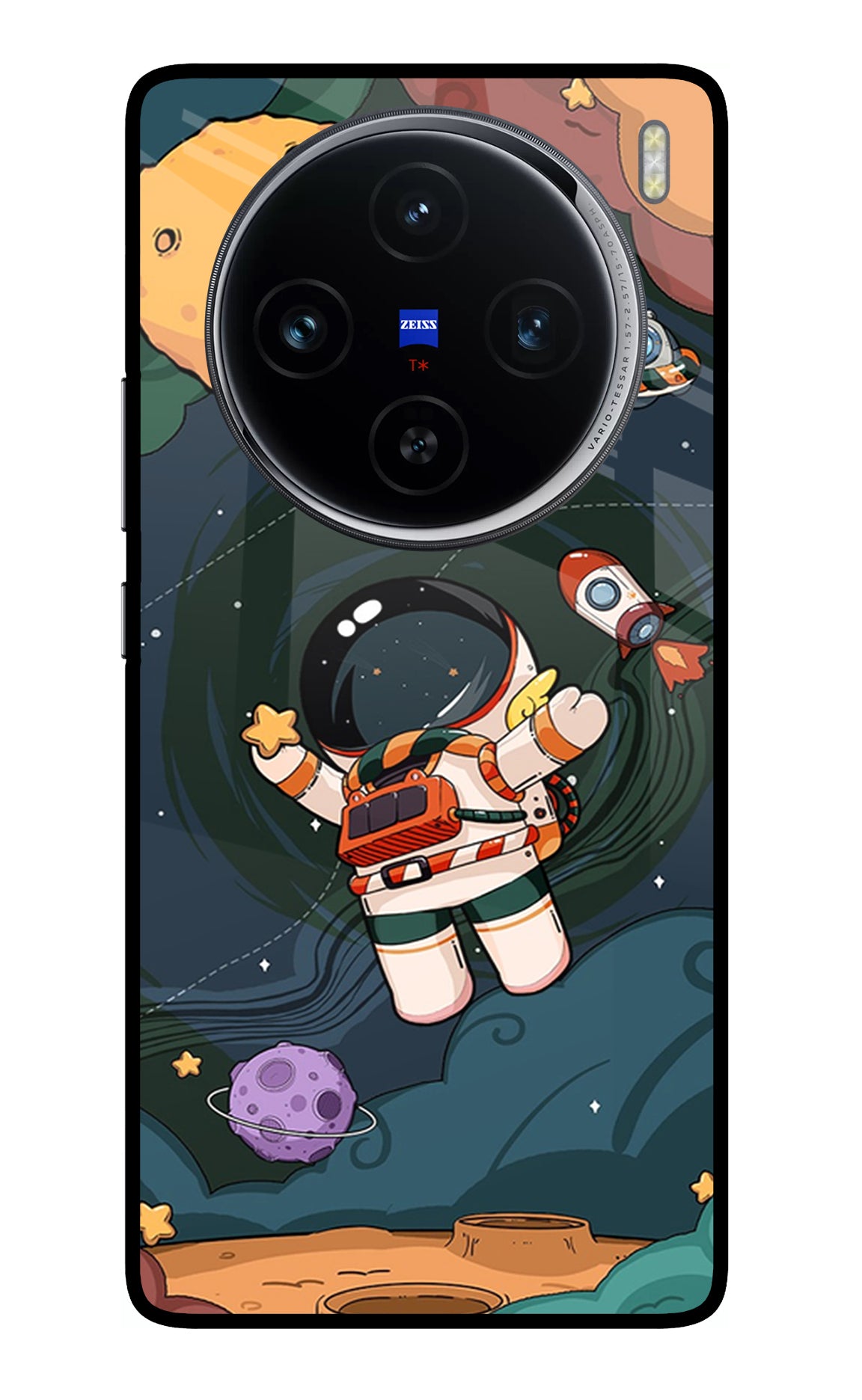 Cartoon Astronaut Case for Vivo X100