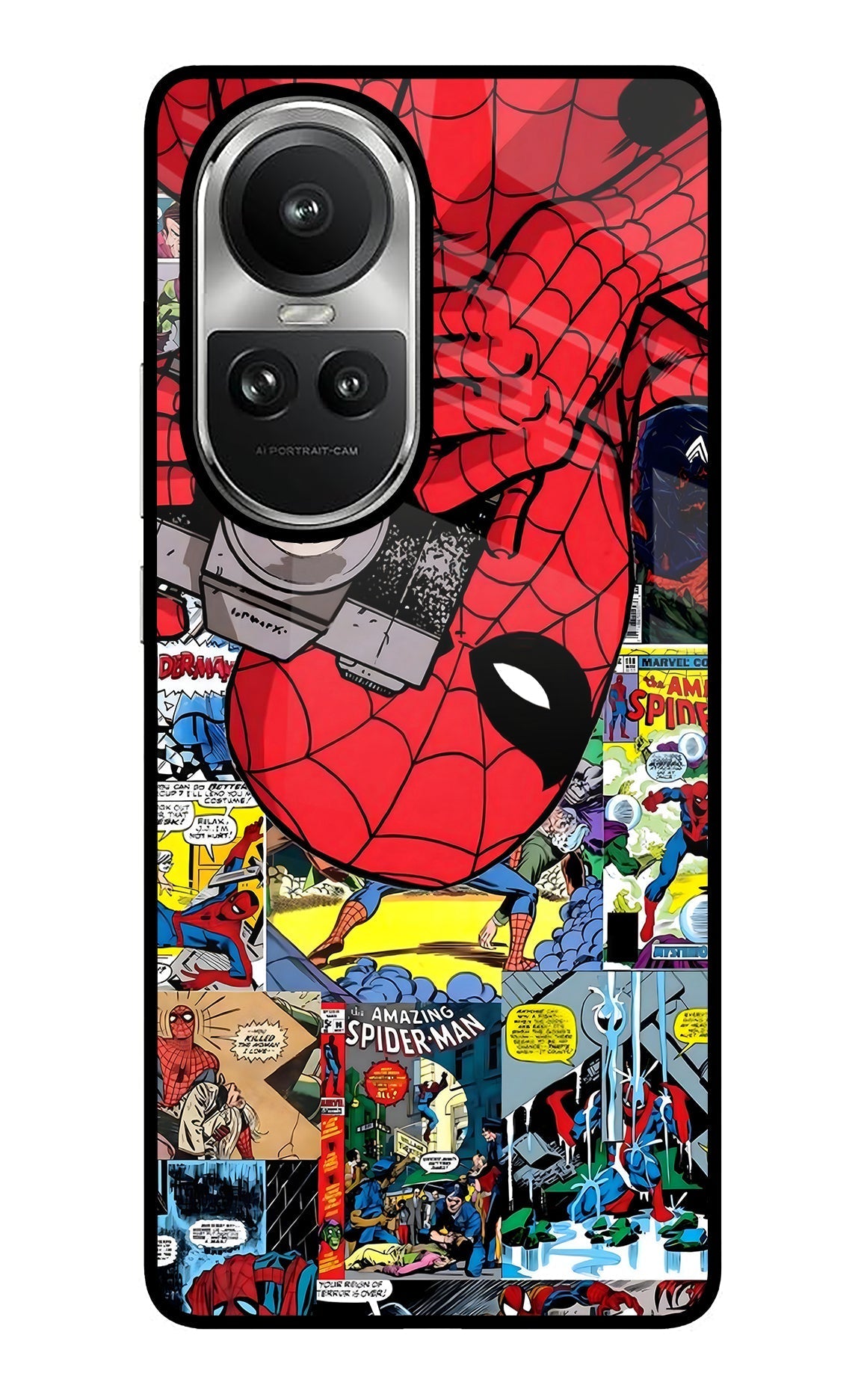 Spider Man Case for Oppo Reno10 5G/10 Pro 5G