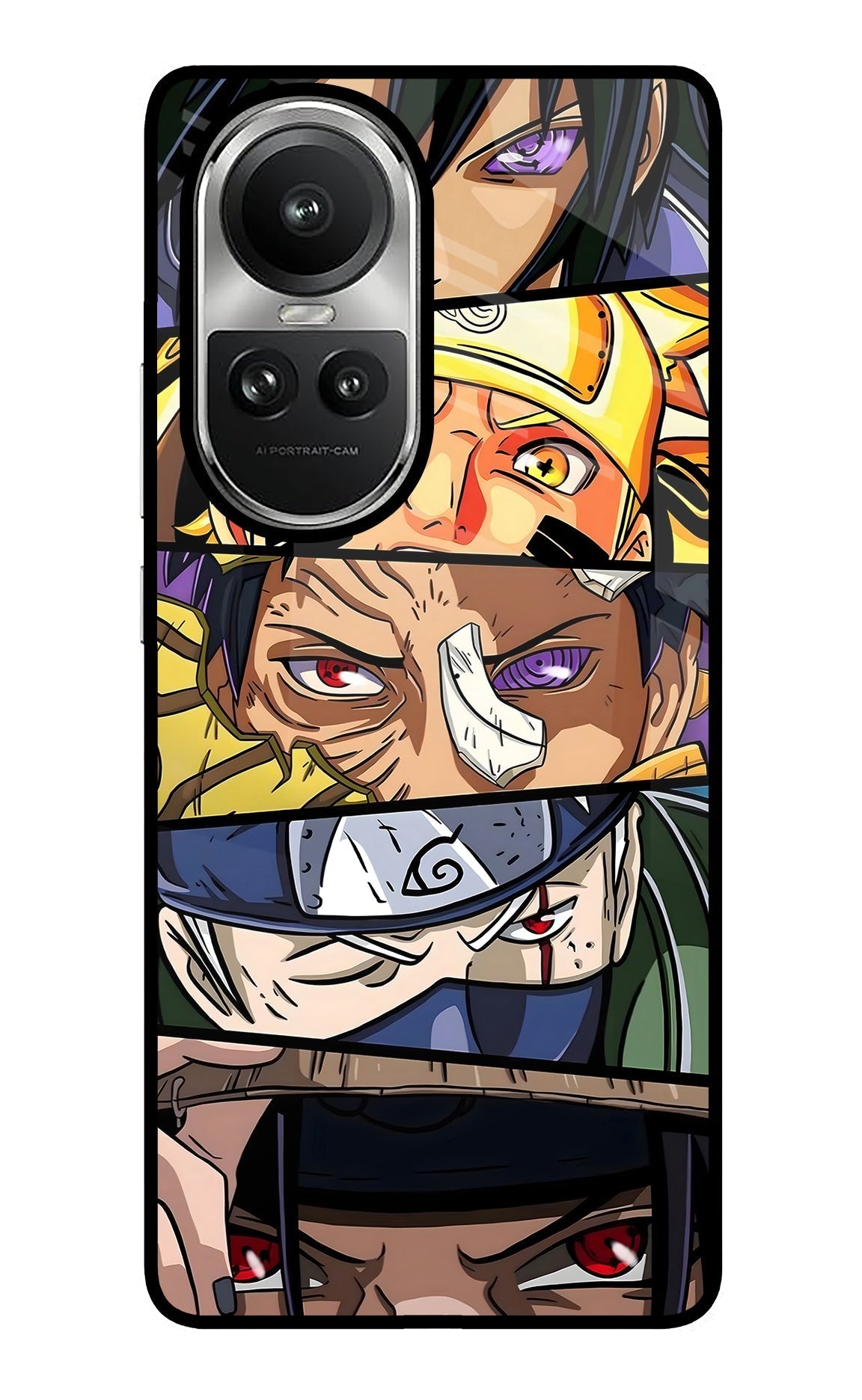 Naruto Character Case for Oppo Reno10 5G/10 Pro 5G