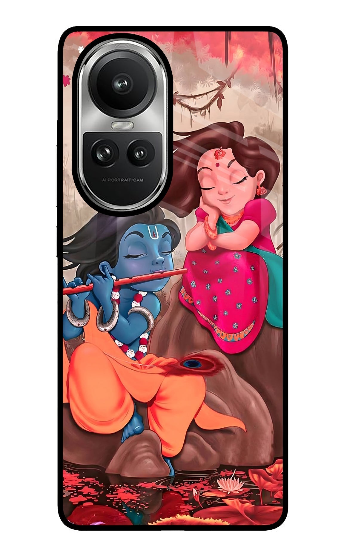 Radhe Krishna Case for Oppo Reno10 5G/10 Pro 5G