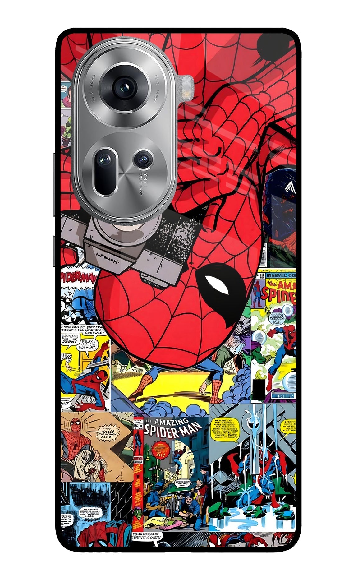 Spider Man Case for Oppo Reno11